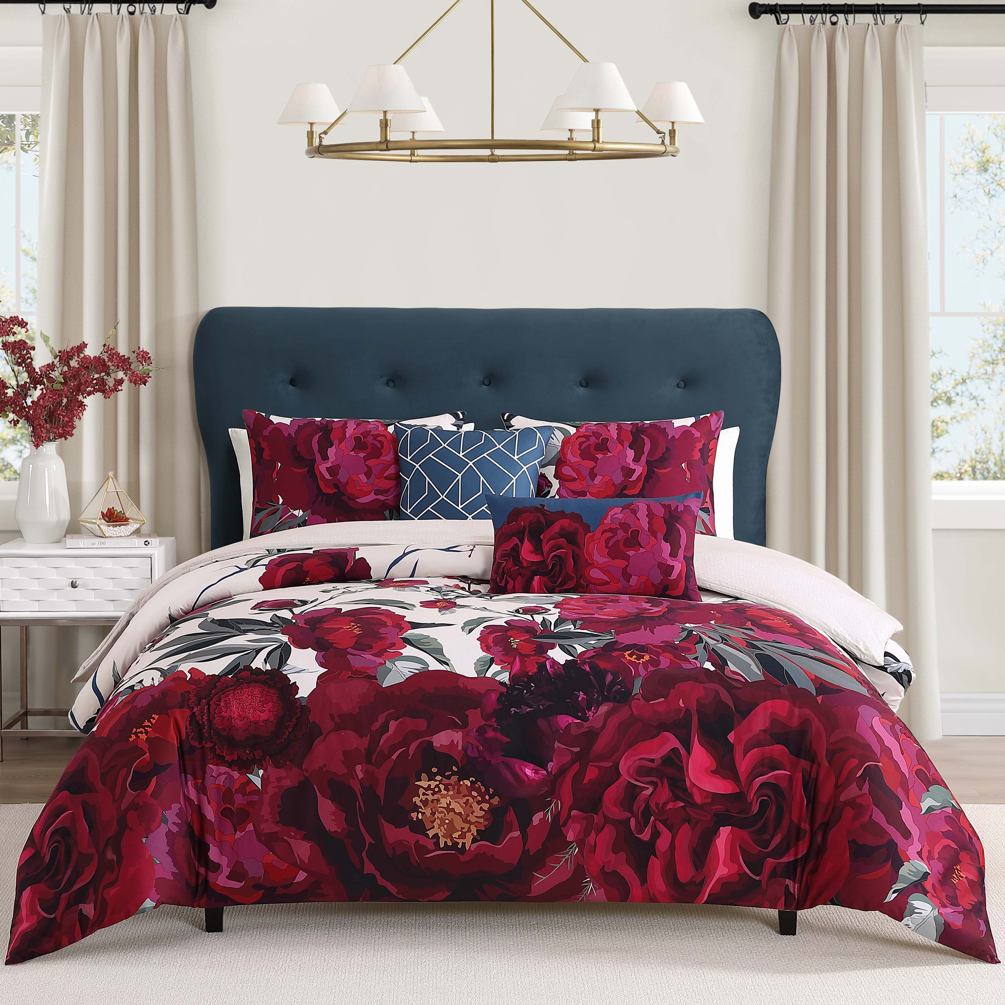 Bebejan Zinnia 5 Piece Reversible Comforter Set - Kaedas