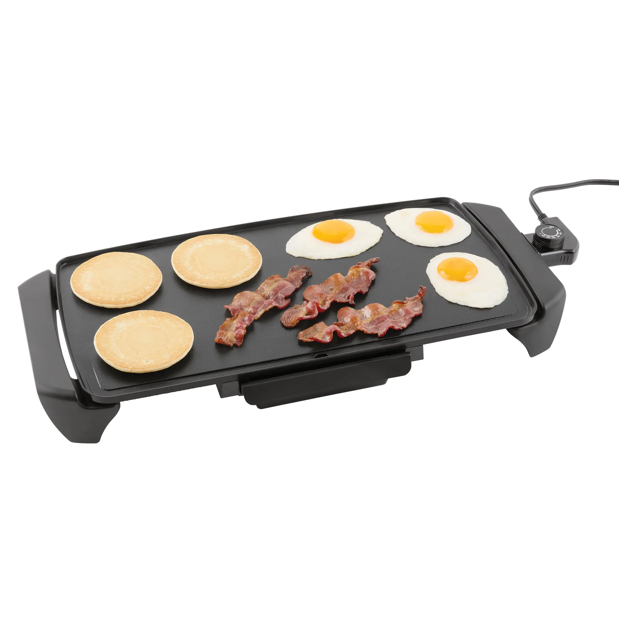 Mainstays 20” Electric Griddle - Non-Stick, Temperature Control,1500 W,Ceramic Coating - Kaedas