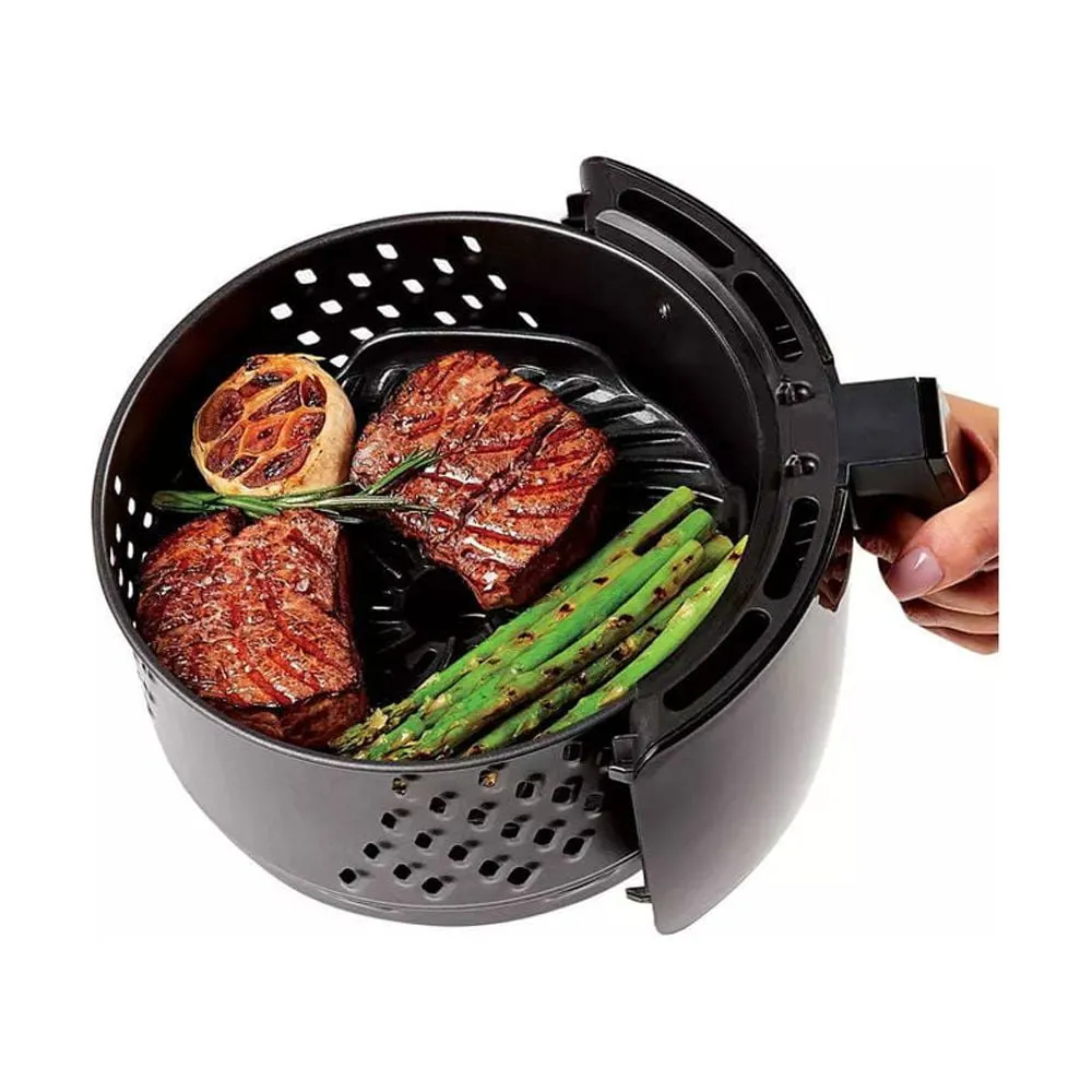 PowerXL 5Qt Single Basket Air Fryer - Black - Kaedas