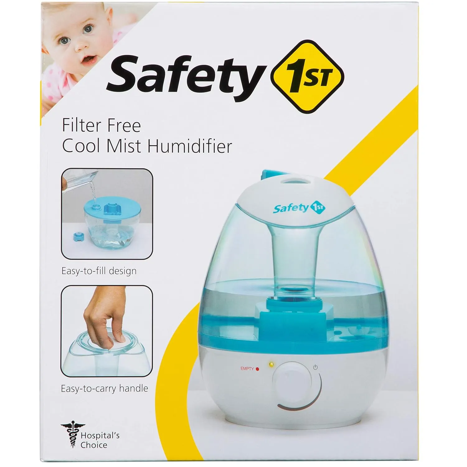 Cool Mist Humidifier - Blue - Kaedas