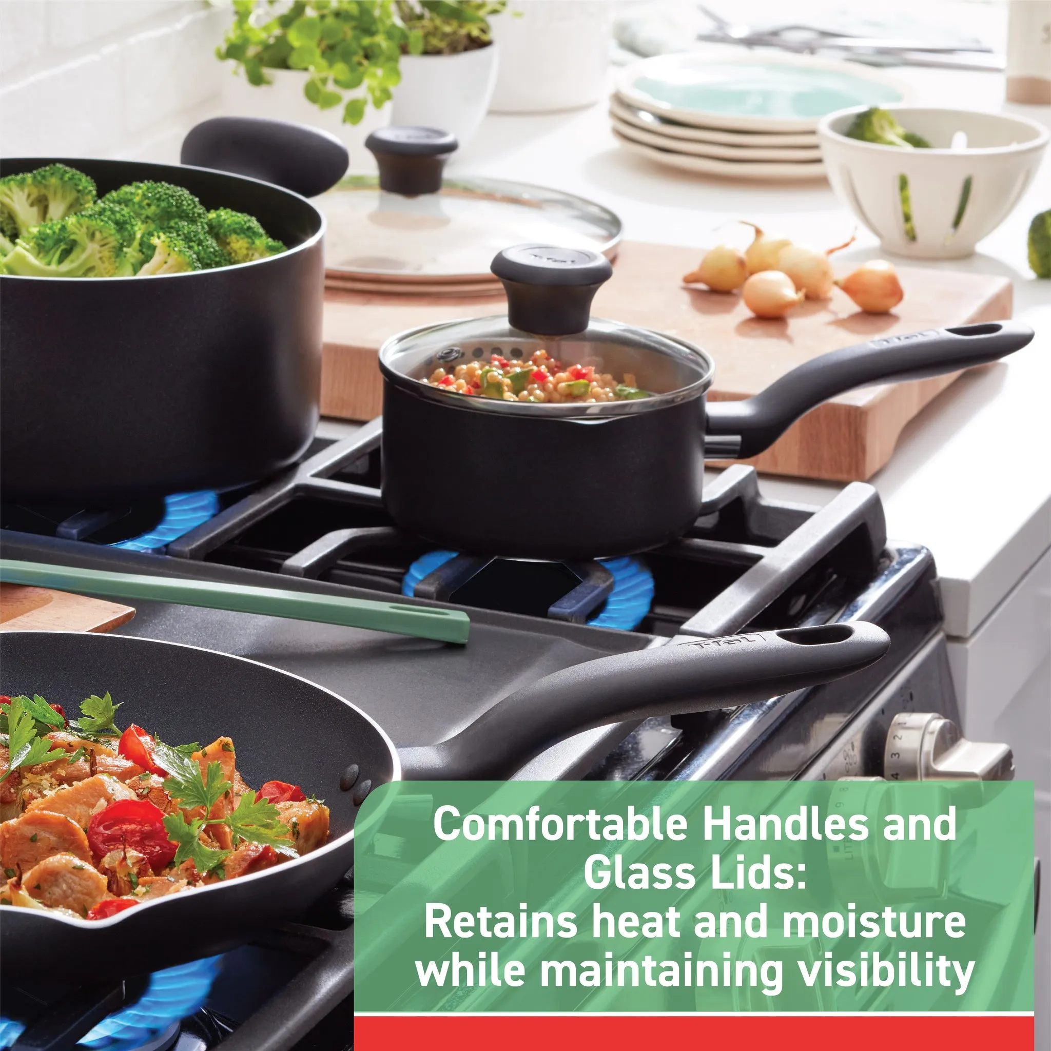 T-Fal 20pc  Simply Cook Nonstick Cookware Set (See Description) - Kaedas