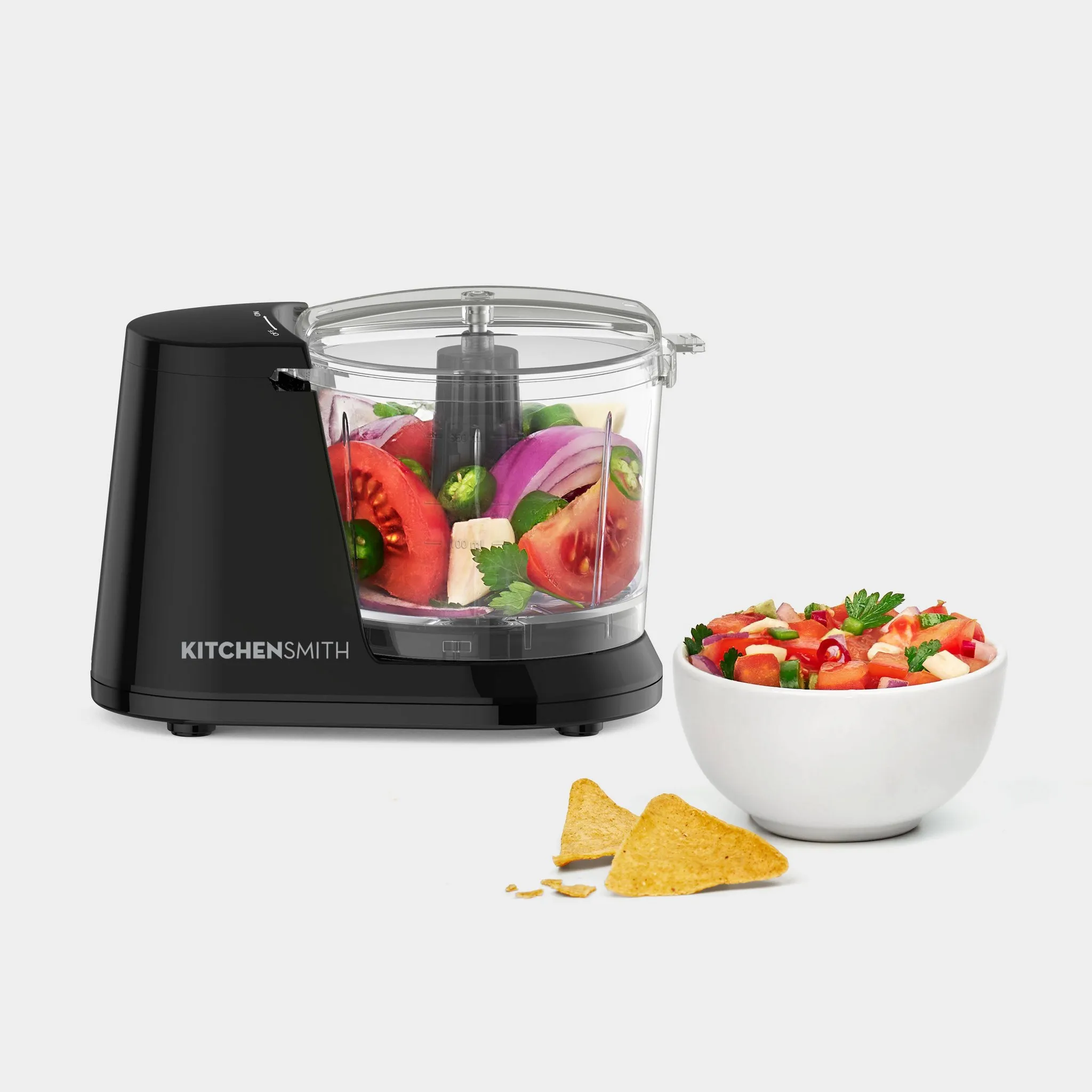 1.5 Cups 100W Mini Food Chopper Black - Kaedas
