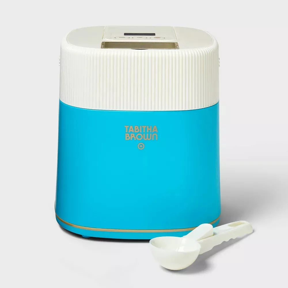 1.5qt Electric Ice Cream Maker Light Blue - Kaedas