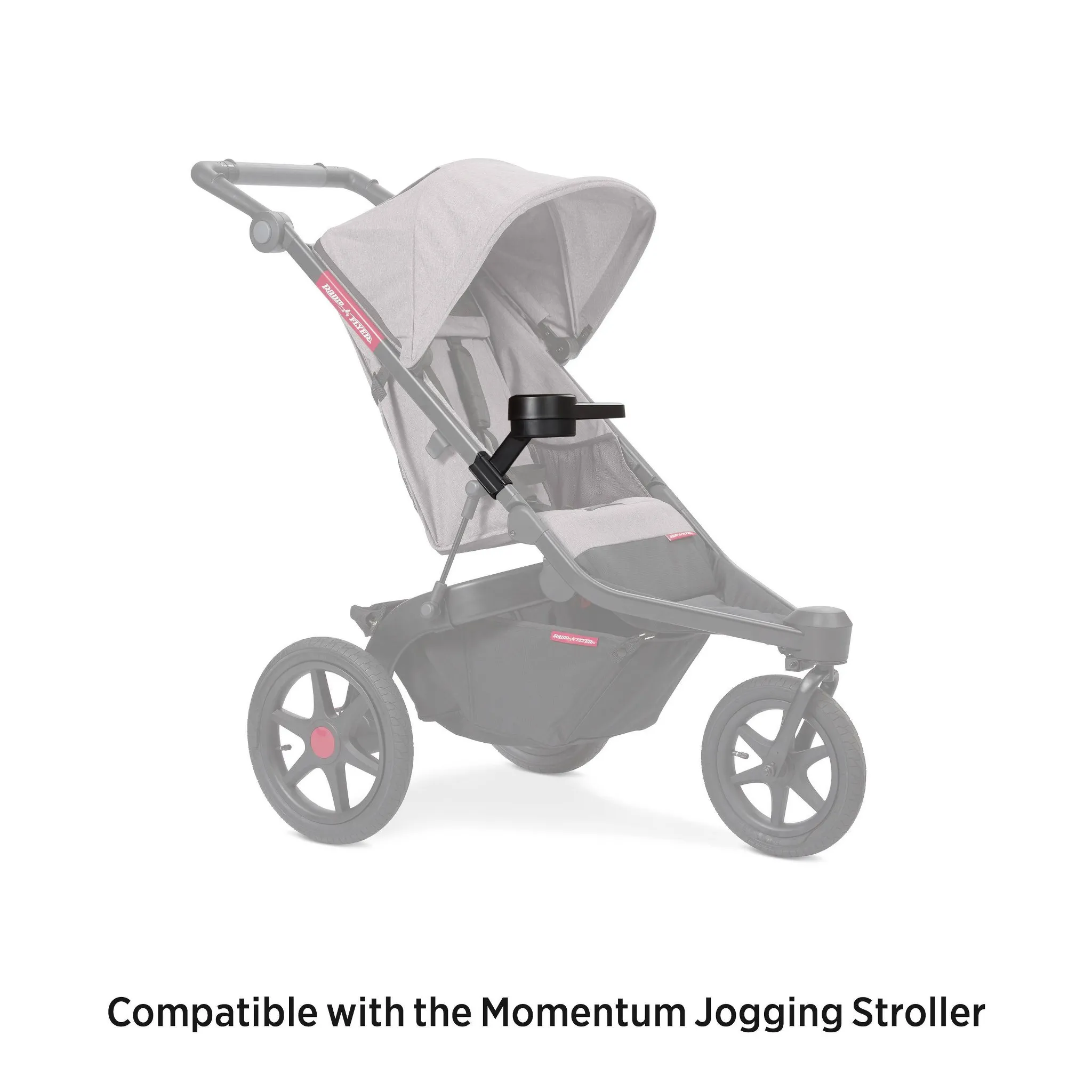 Momentum Jogging Stroller Snack Tray - Black - Kaedas