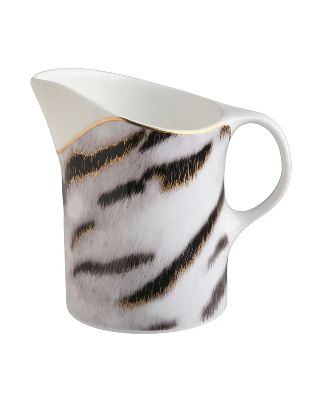 Roberto Cavalli Home Tiger Tea Cup and Saucer, Creamer, Tea Pot, and Sugar Pot Bundle (Copy) - Kaedas