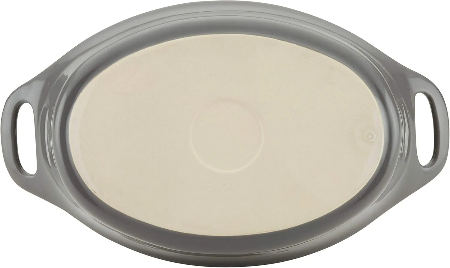 1.5 Quart Gray Oval Baker - Kaedas