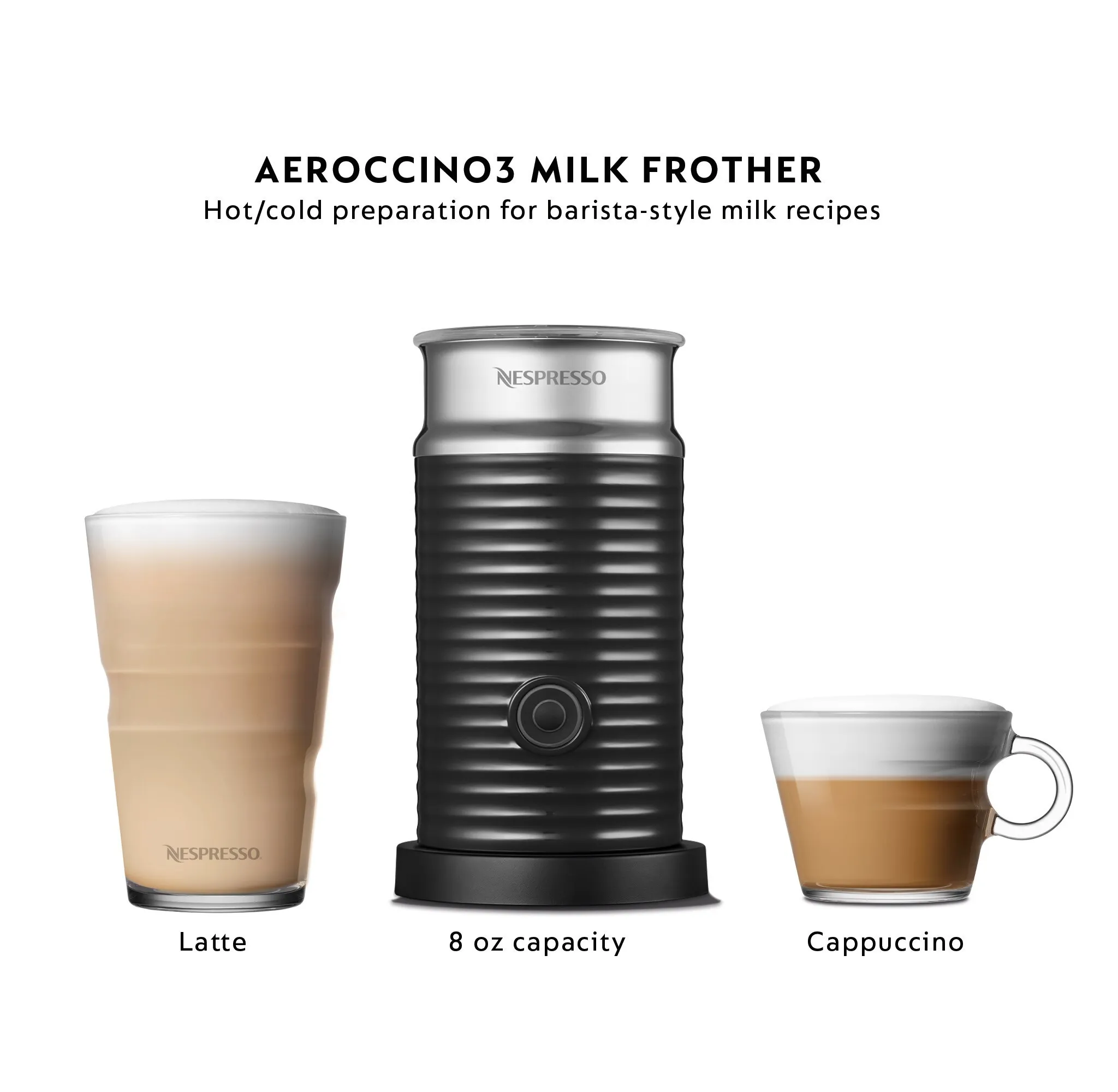 Vertuo Pop+ Coffee Machine with Aeroccino Frother - Kaedas
