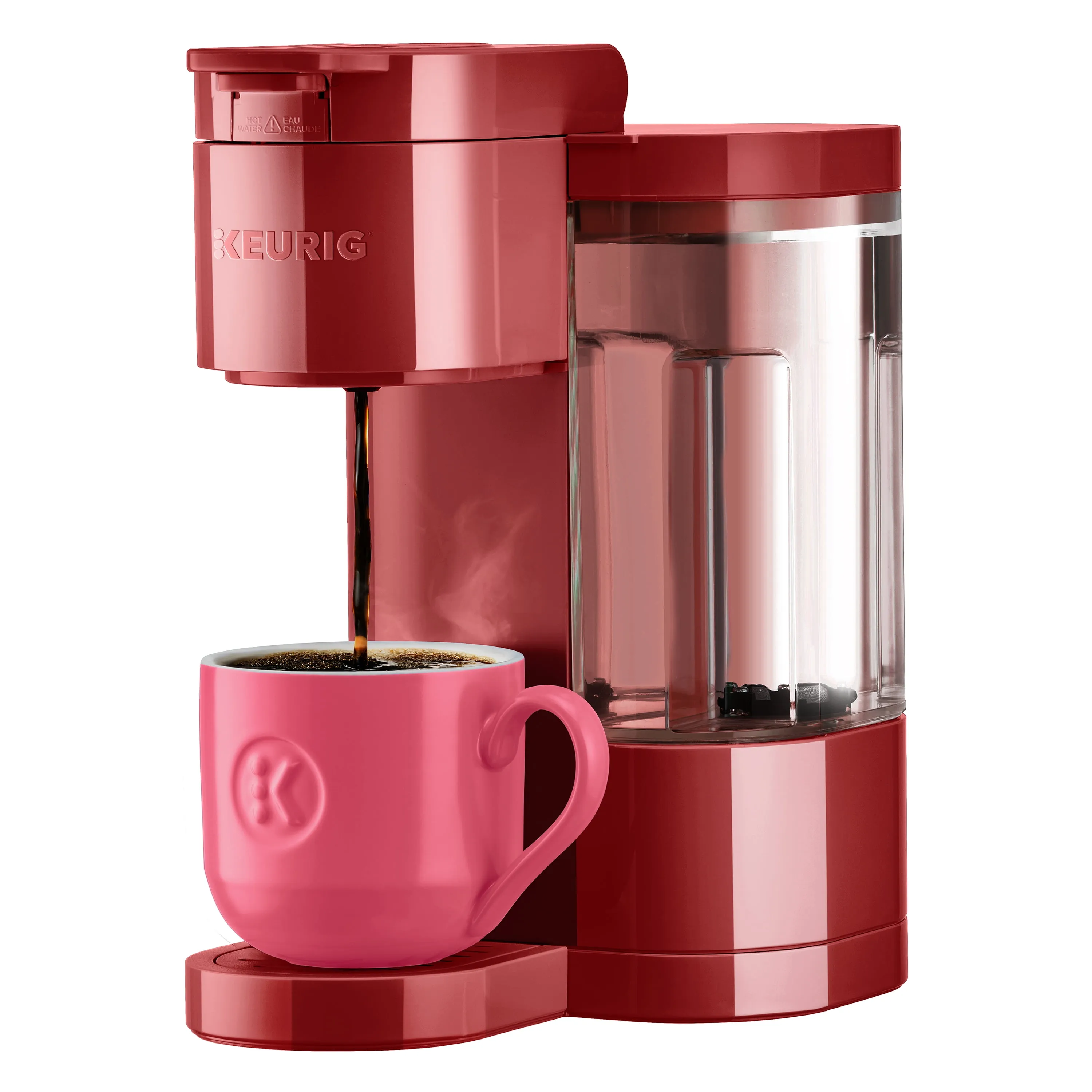 K-Express Essentials Single-Serve K-Cup Pod Coffee Maker - Red - Kaedas