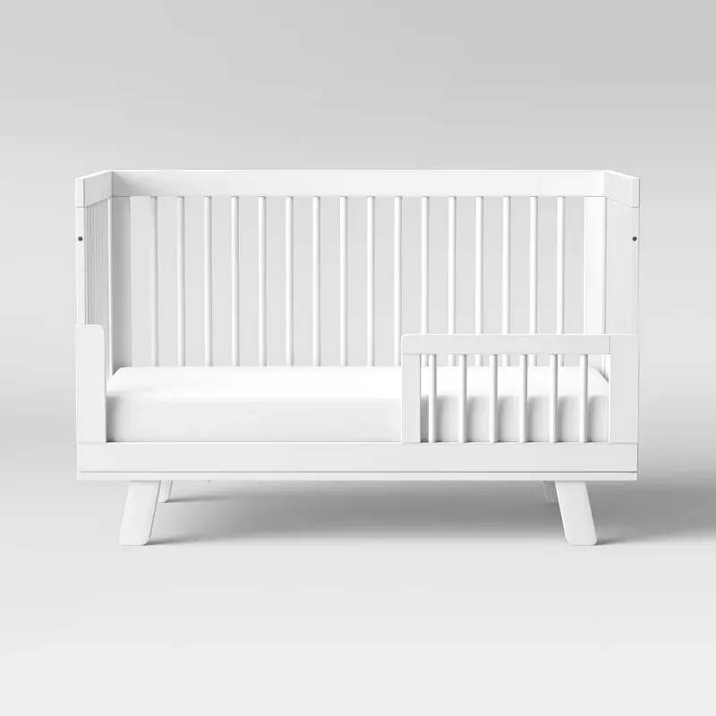 Hudson 3-in-1 Convertible Crib - White - Kaedas