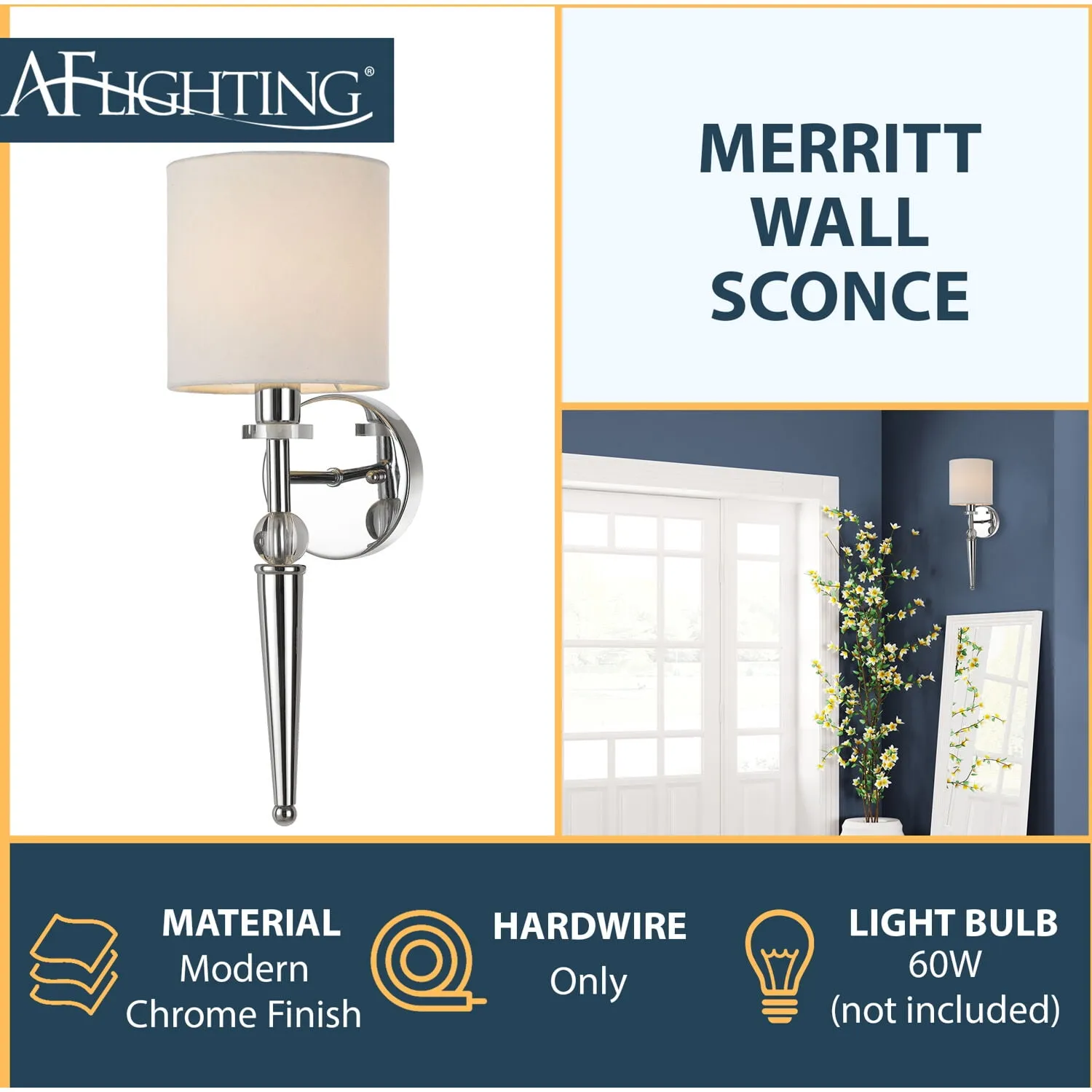 Merritt Elegant Wall Sconce - Kaedas