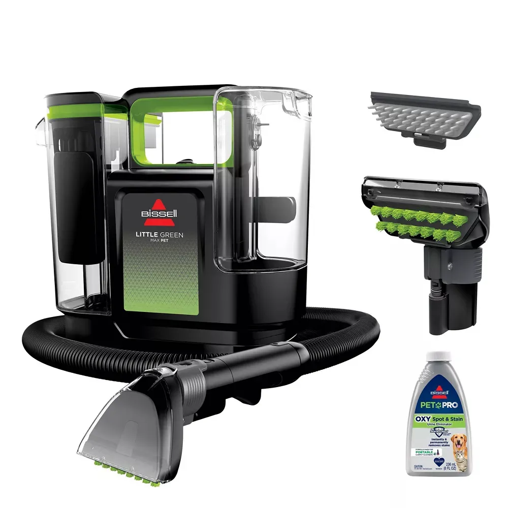 Little Green Max Pet Portable Carpet Cleaner - Black - Kaedas