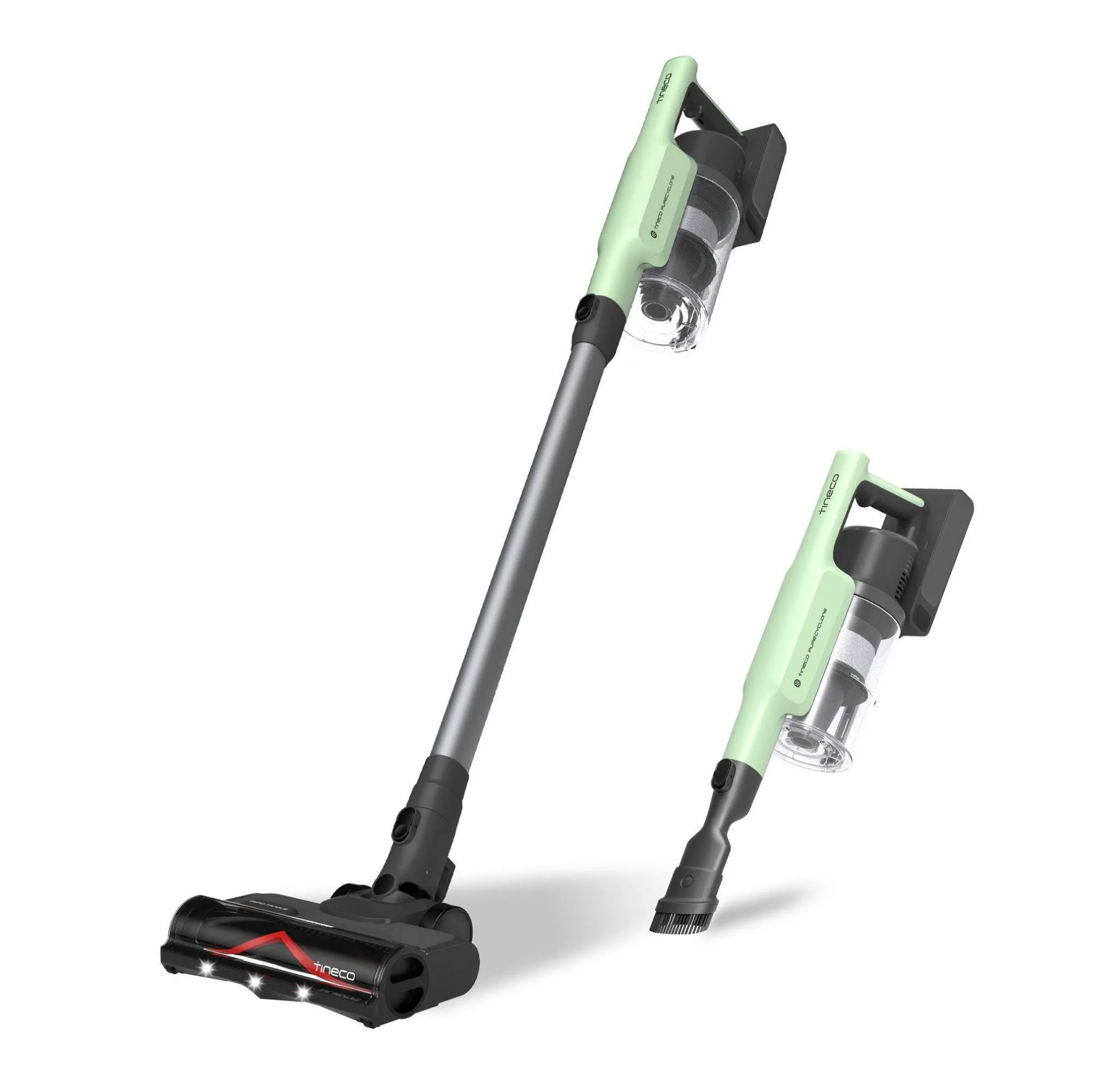 GO Pet Cordless Stick Vacuum with ZeroTangle Brush Technology Seafoam Green - Kaedas