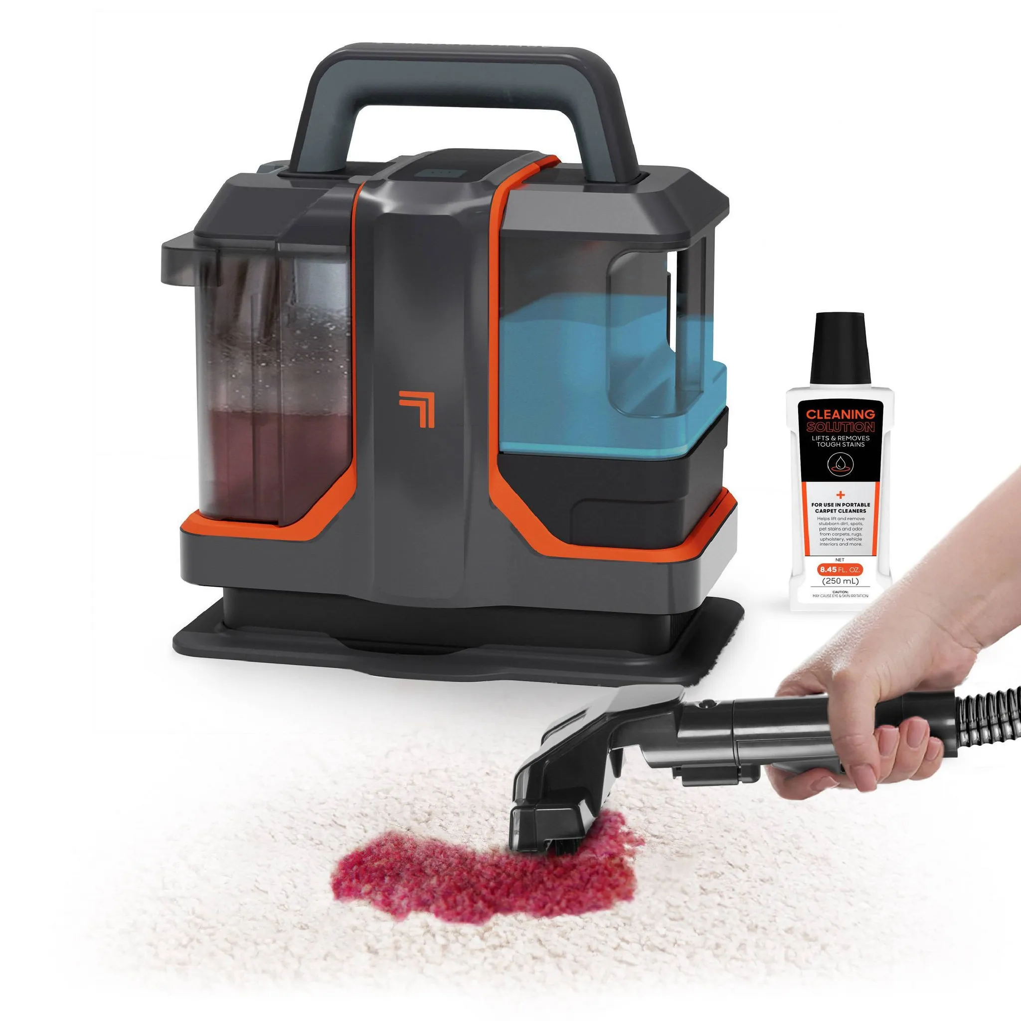 Stain Cleaner Portable Spot Vacuum - Black - Kaedas