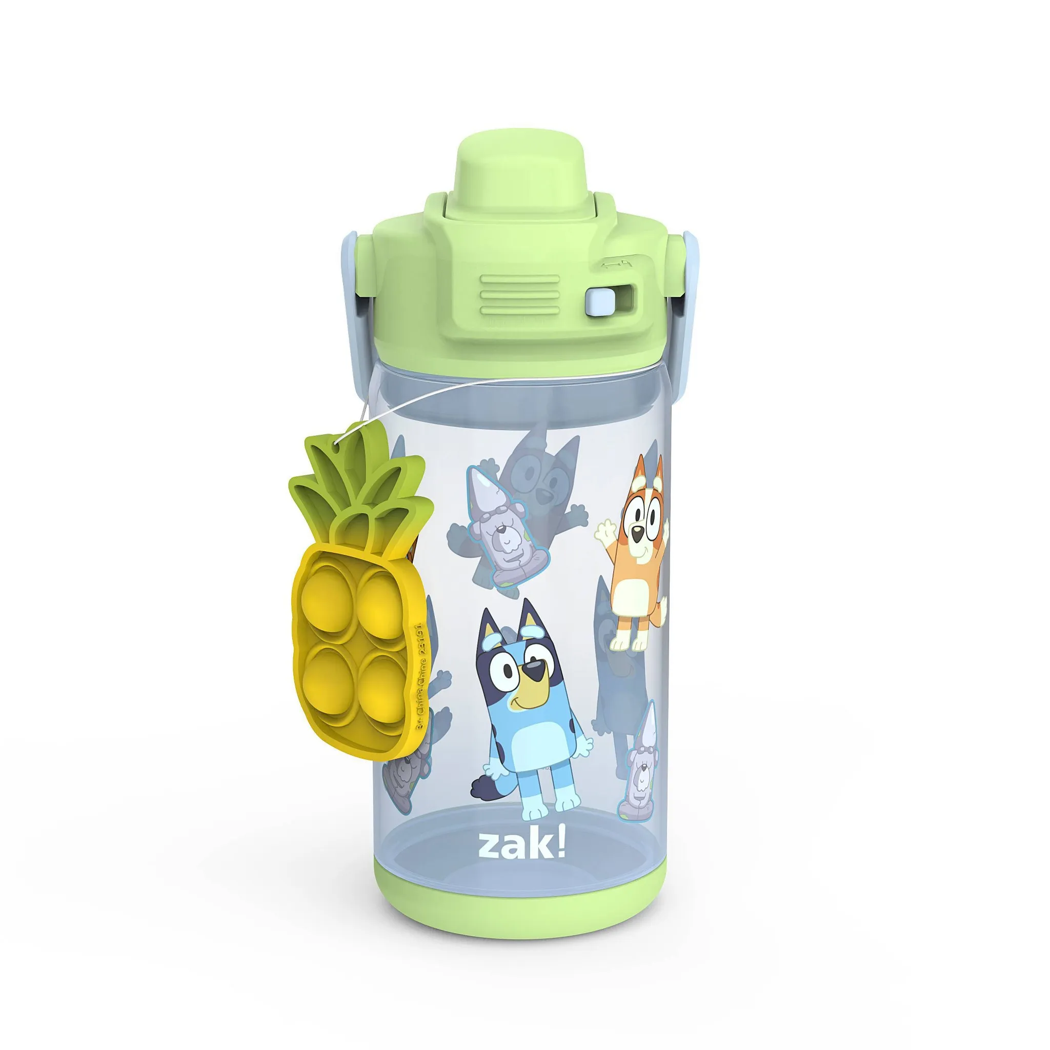 16 fl oz Straw Water Bottle - Blue - Kaedas