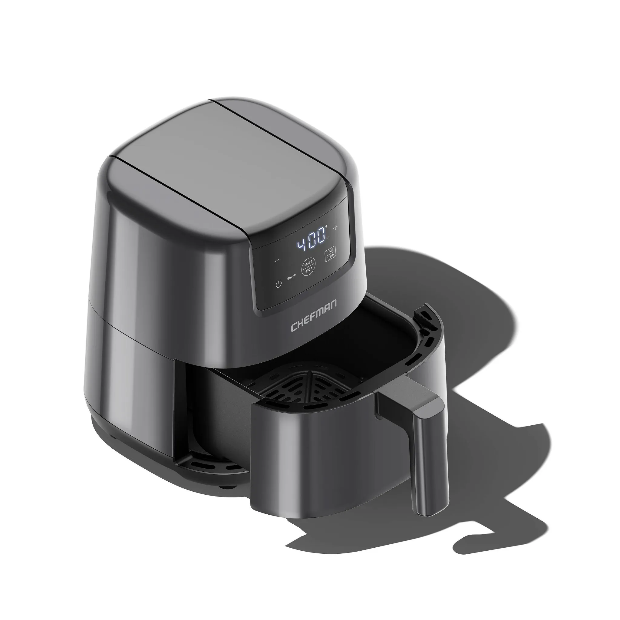 2qt TurboFry Touch Digital Air Fryer- Gray - Kaedas