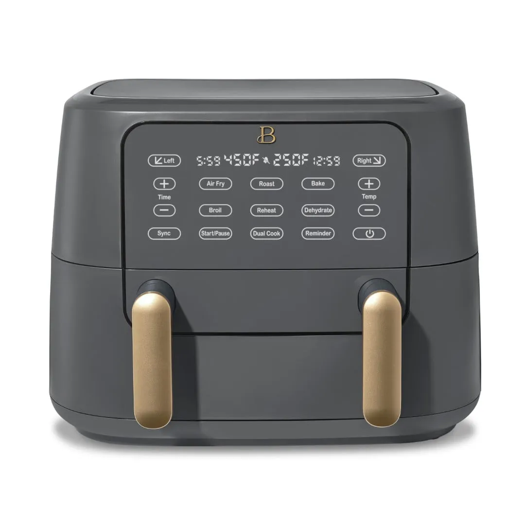 9QT TriZone Air Fryer Oyster Grey by Drew Barrymore - Kaedas