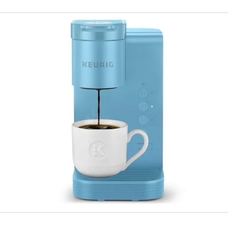 K-Express Essentials Sky Blue Single-Serve K-Cup Pod Coffee Maker - Kaedas