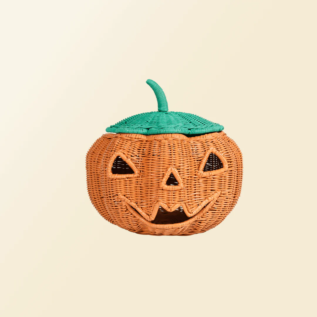 Pumpkin Face Basket - Kaedas