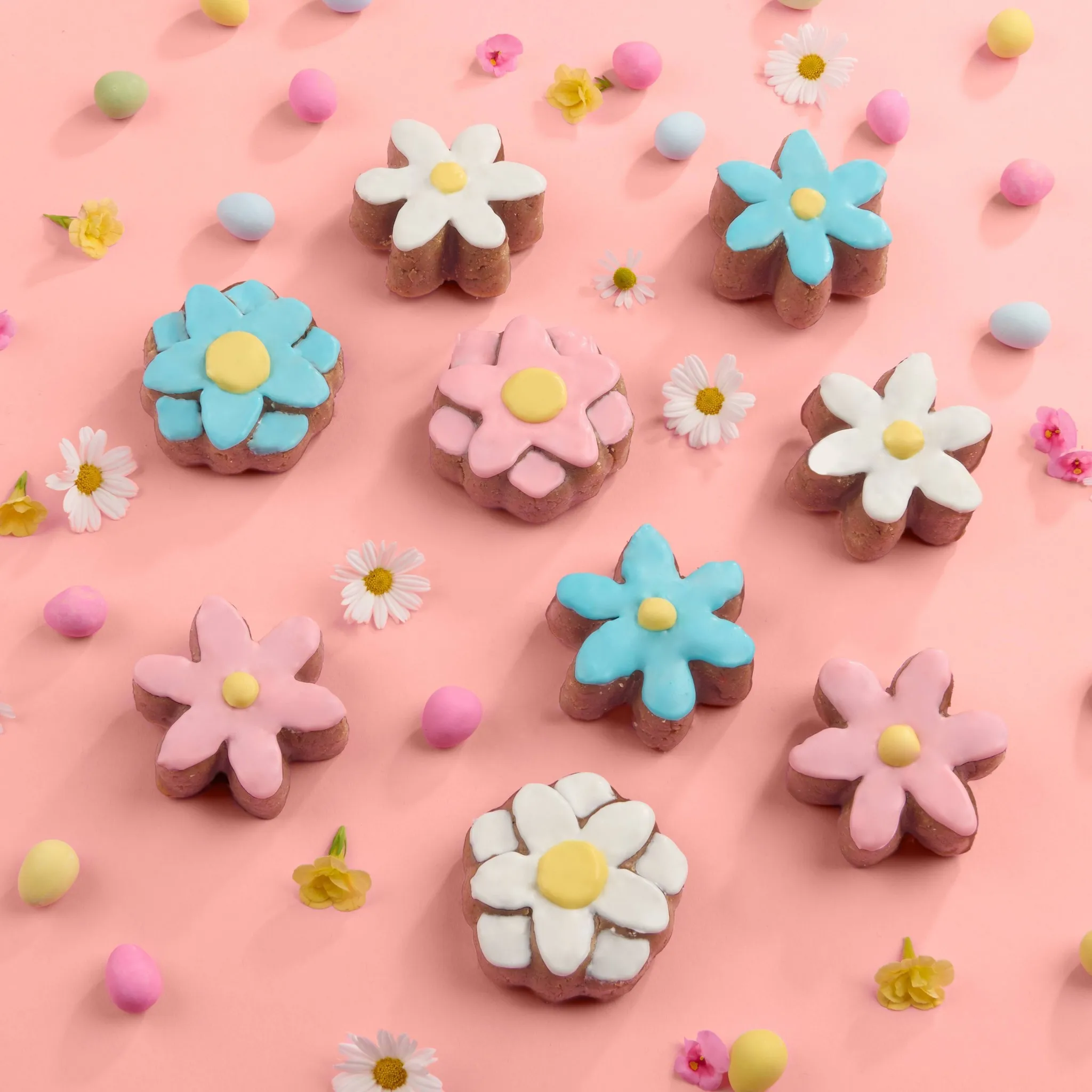 9 Cavity Silicone Flower Pan Yellow - Kaedas