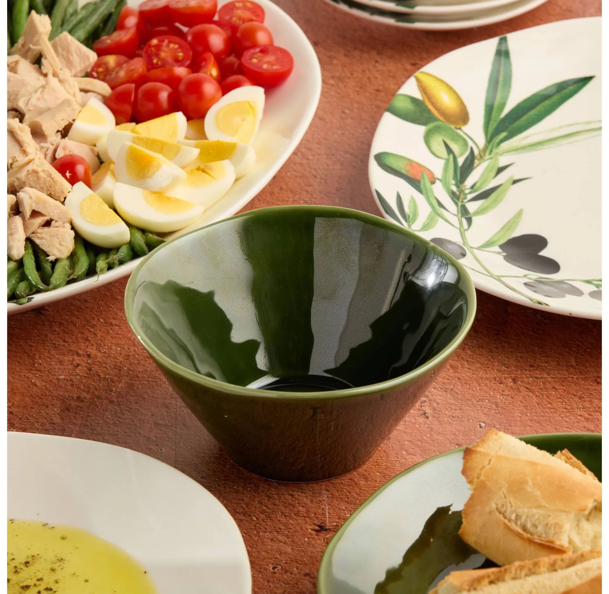 (Set of 4) 22oz Ice Cream Bowls Verde - Kaedas