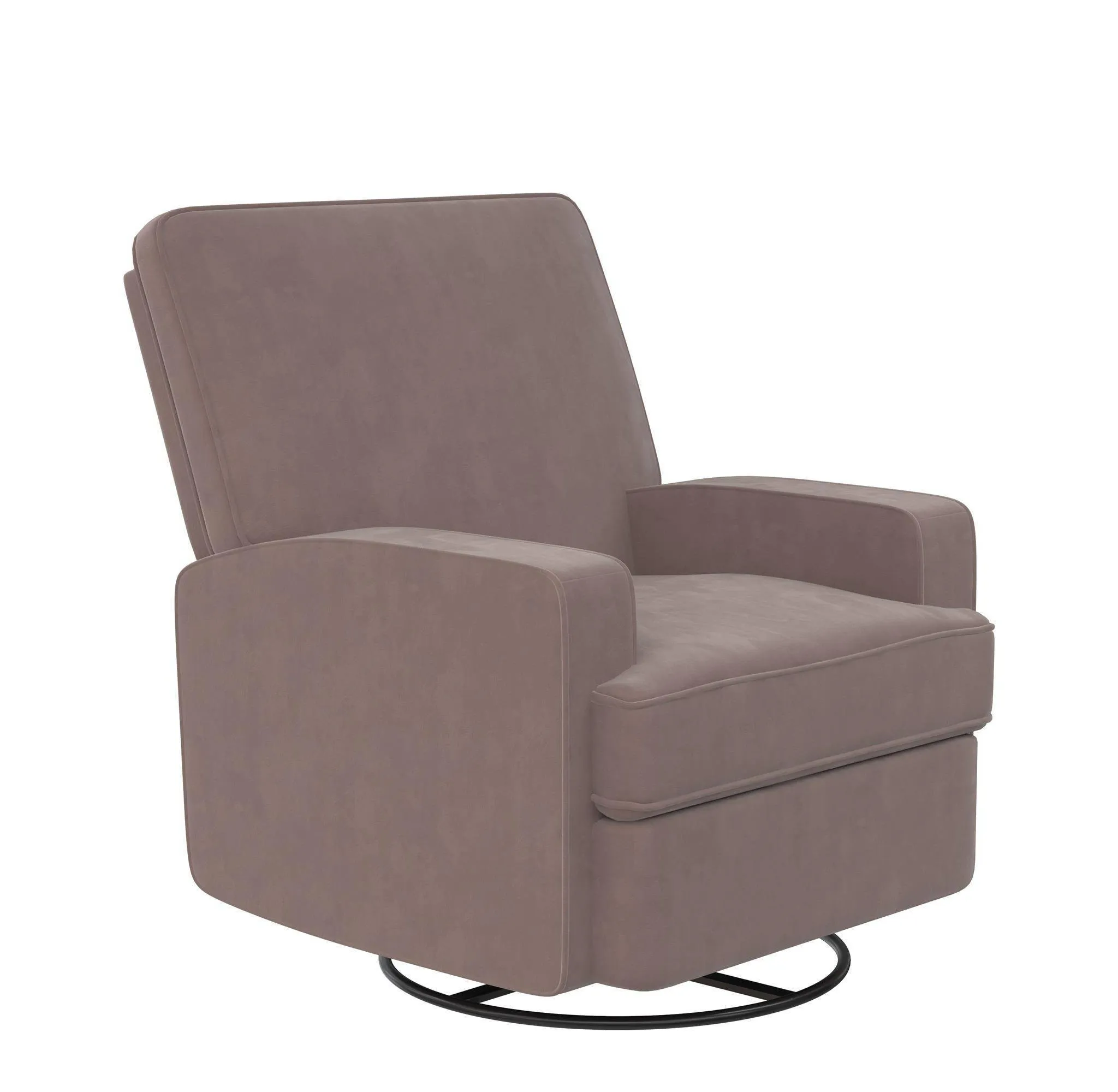 Addison Swivel Gliding Recliner - Blush - Kaedas