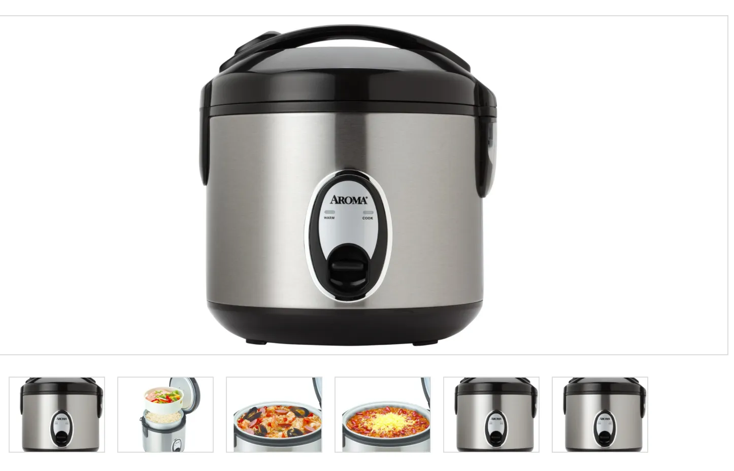 8 Cup Rice Cooker - Stainless Steel ARC-904SB - Kaedas