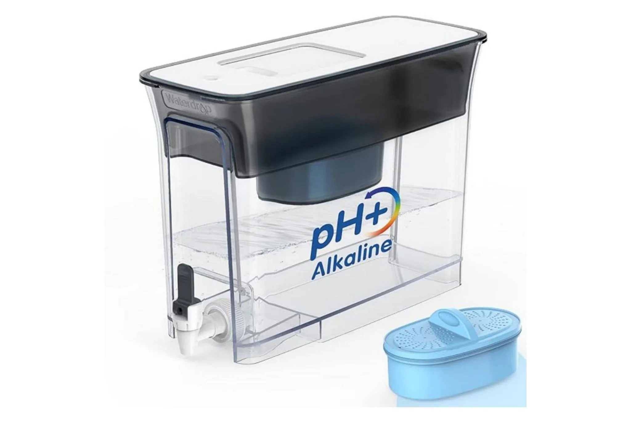 Alkaline Water Filter Dispenser - Black - Kaedas