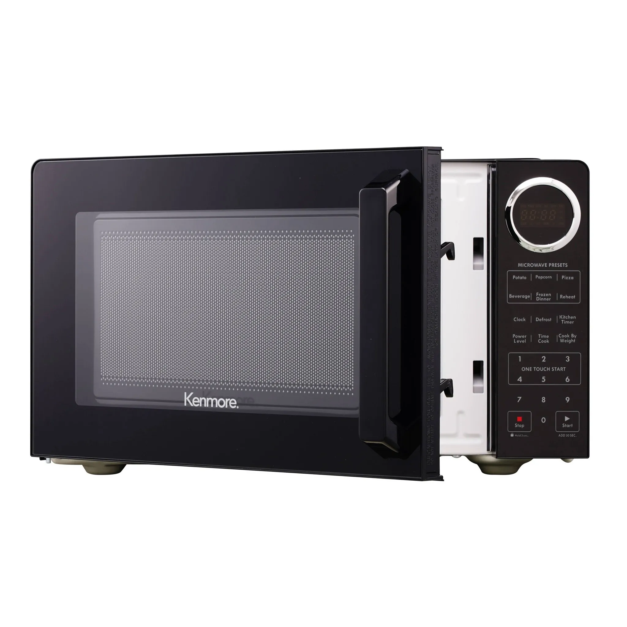0.9 cu-ft Microwave - Black - Kaedas
