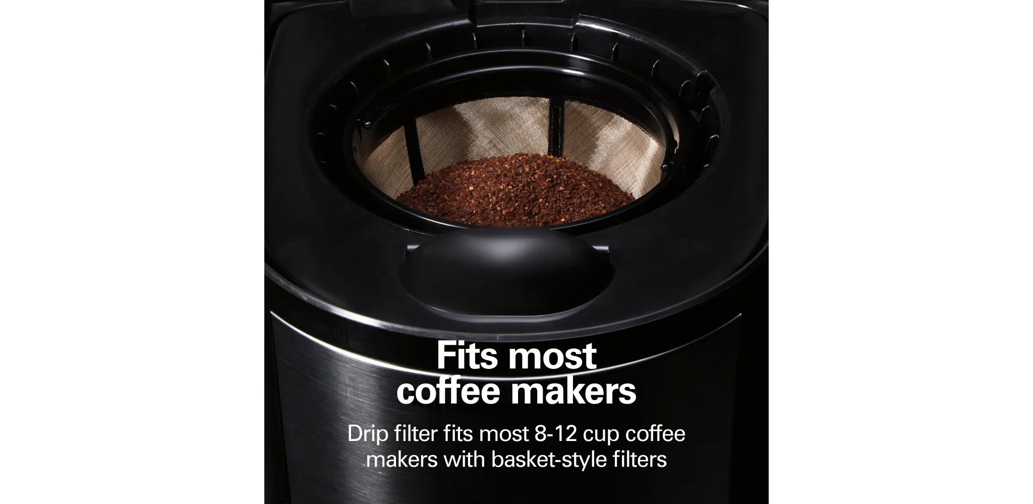 Coffee Cupcake Permanent Filter 80675R: Reusable Filter for Coffee Maker, Plastic & Stainless Steel - Kaedas
