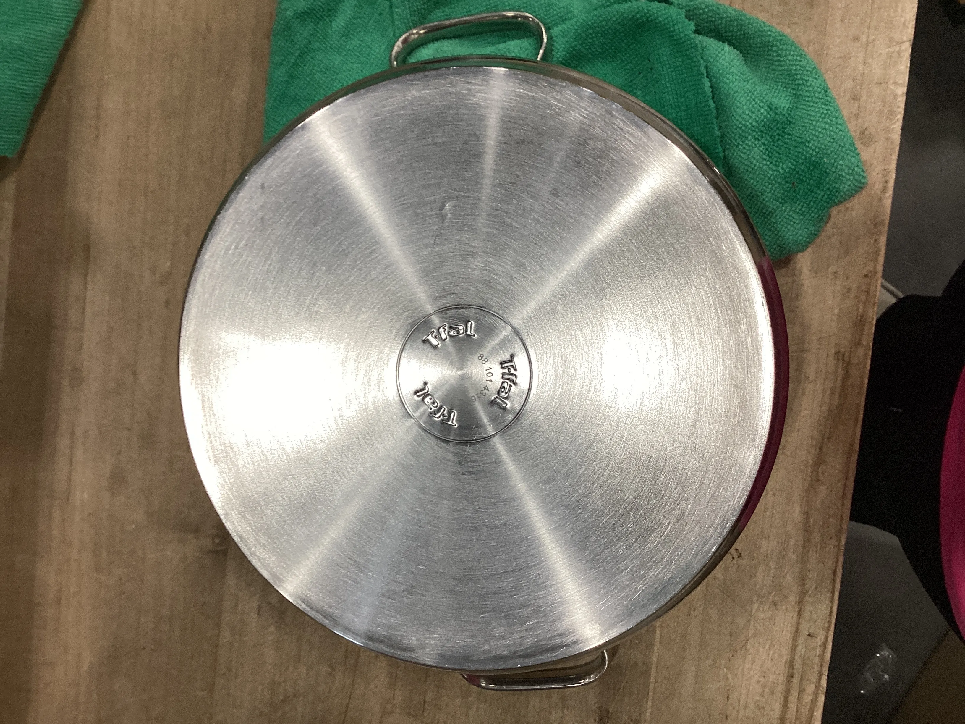 T-fal 14pc Expert Stainless Steel Cookware Set Silver (See - Kaedas