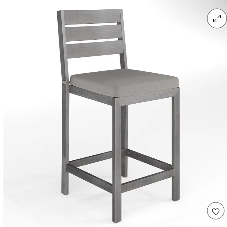 Bedford Set of 2 Indoor-Outdoor Patio Bar Stools - Kaedas