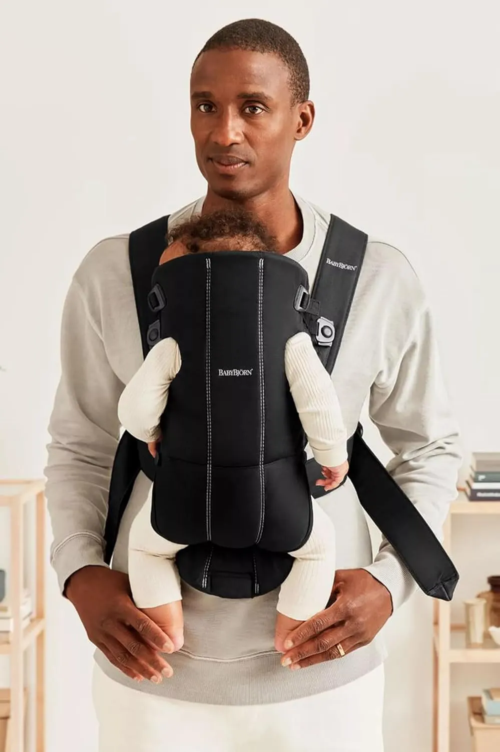 Baby Carrier Mini - Woven Black - Kaedas