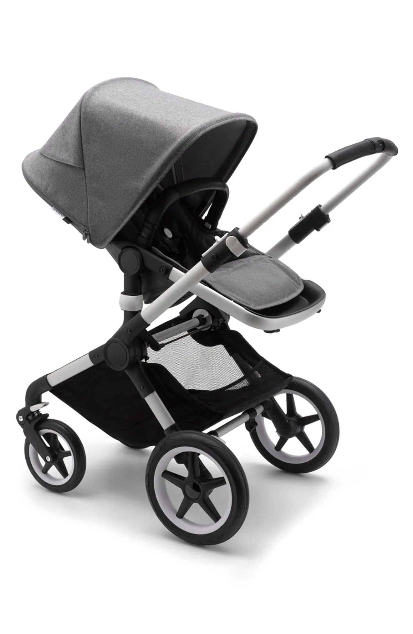 Fox 2 Classic Complete All-Terrain Stroller - Grey Melange - Kaedas