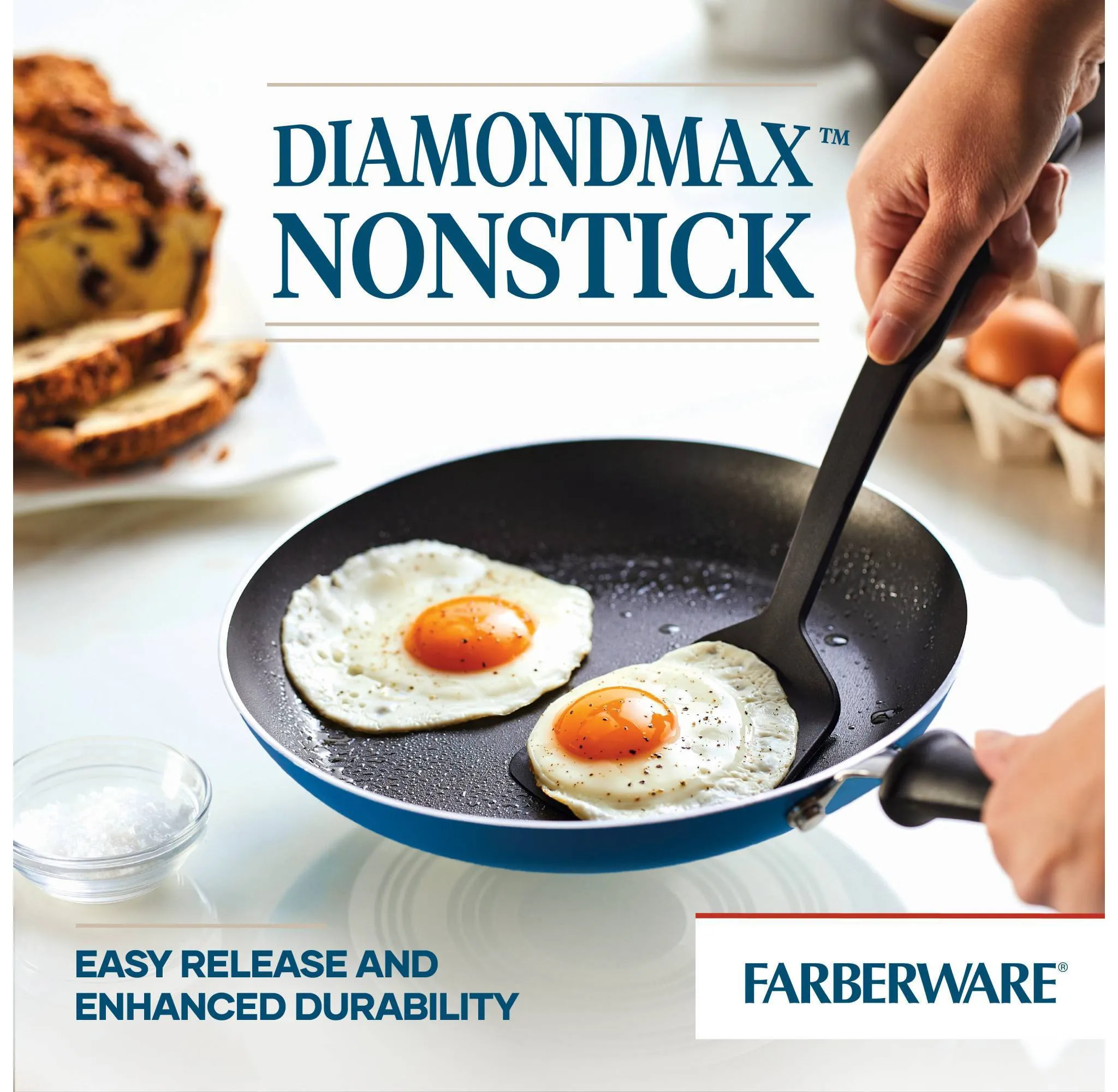 Reliance 3pc Aluminum Nonstick Frying Pan Set Blue (See Description) - Kaedas