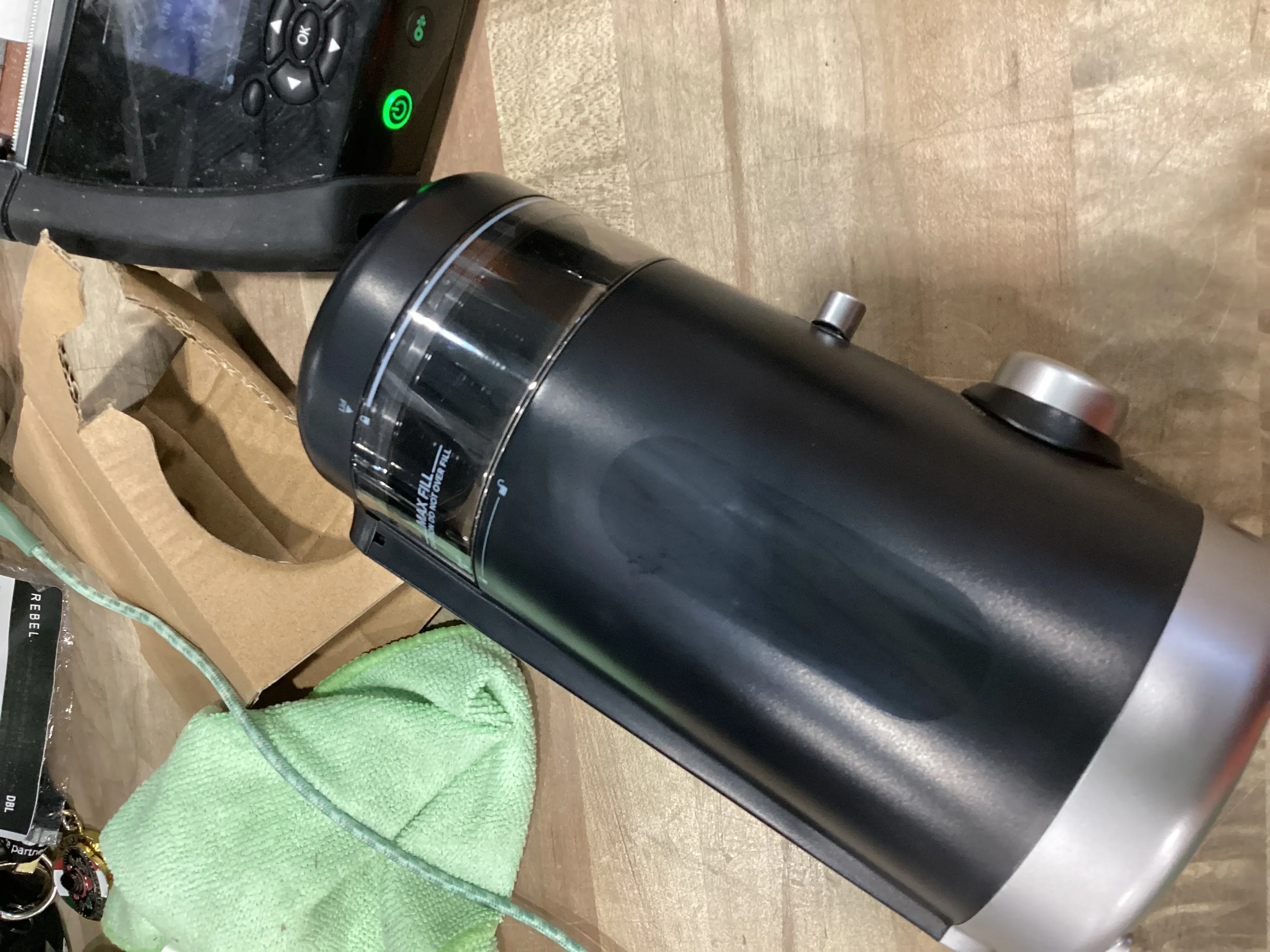 12-Cup Automatic Blade Mill Grinder - Black (See Description) - Kaedas