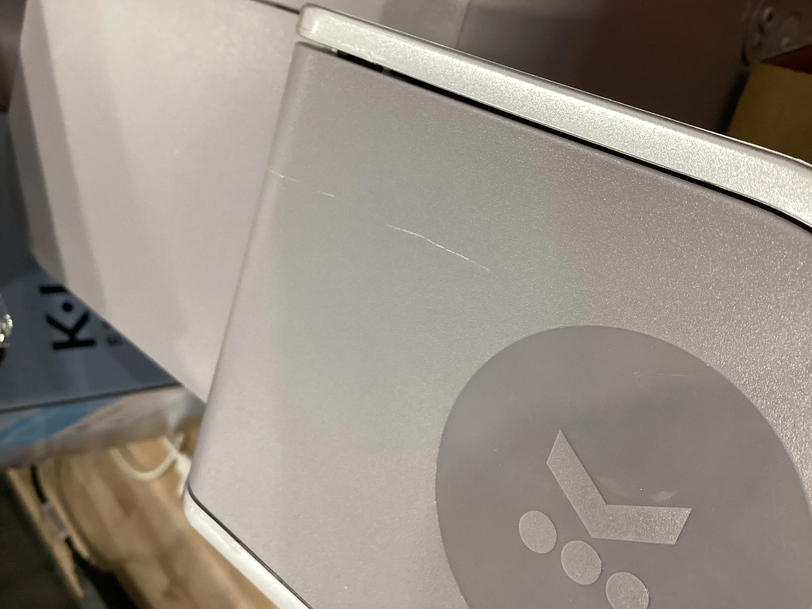 K-Iced Essentials Gray Iced and Hot Single-Serve K-Cup Pod Coffee Maker (See Description) - Kaedas