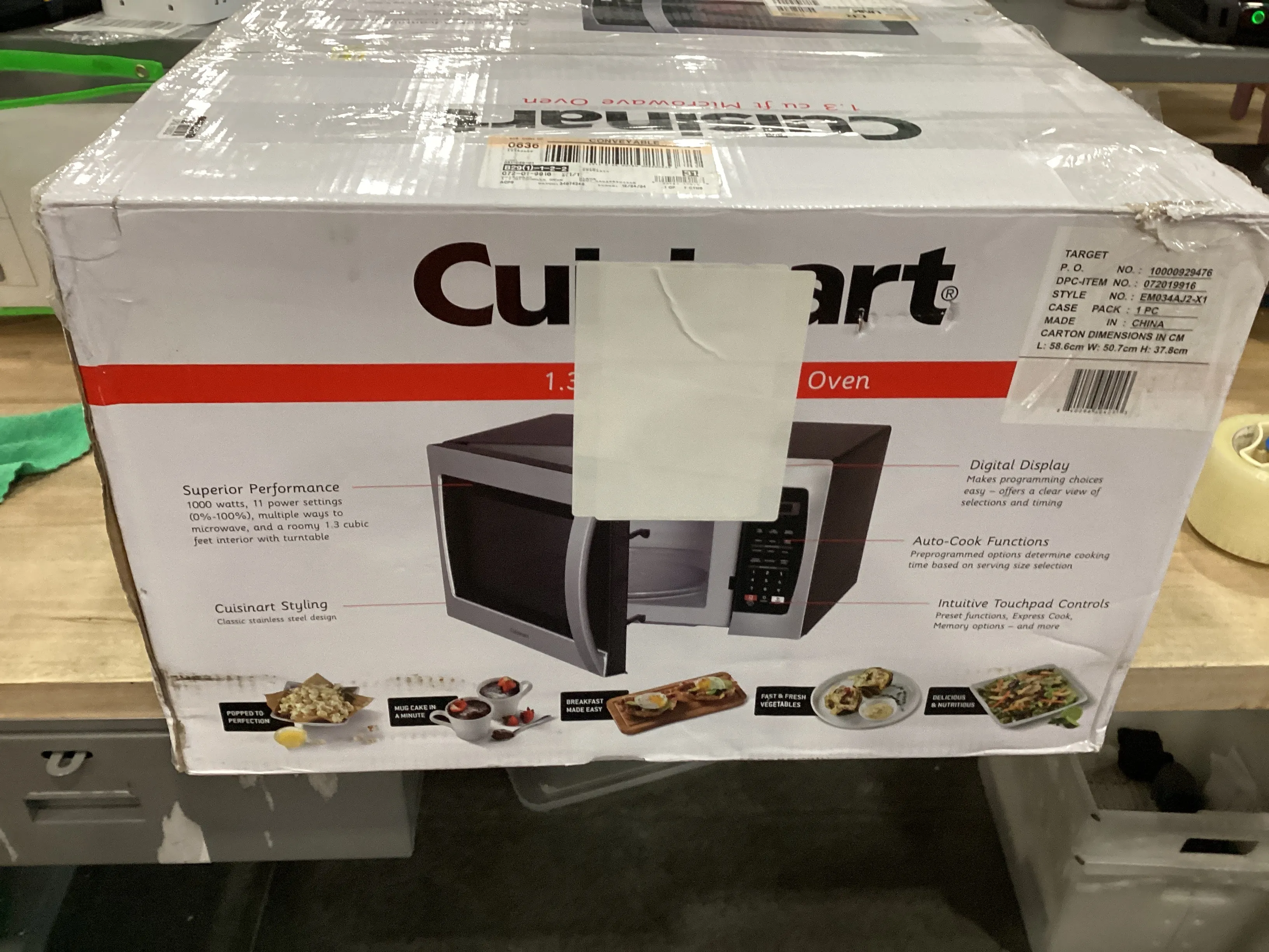 1.3 cu ft Microwave Oven (See Description) - Kaedas