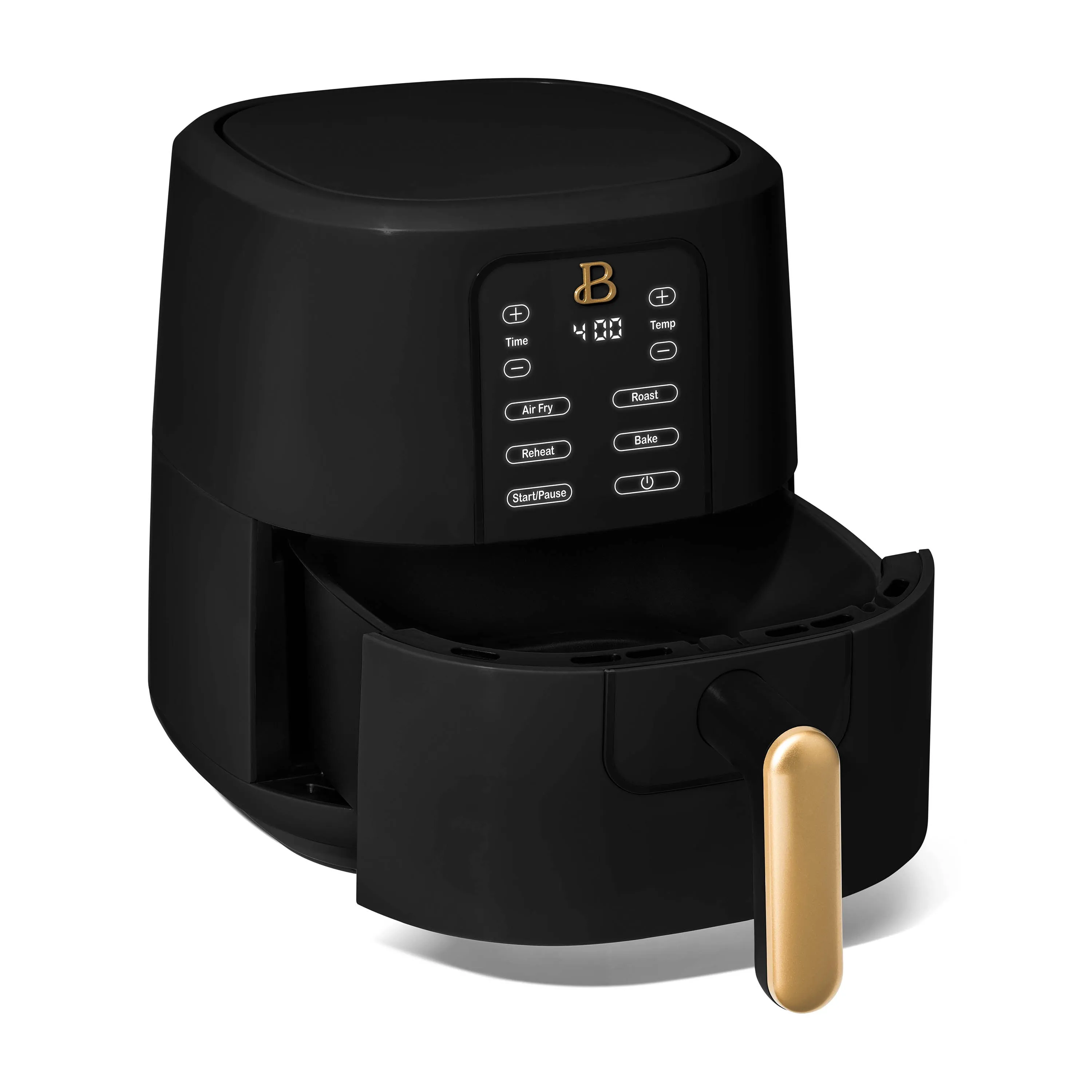 Beautiful 3 Qt Air Fryer With TurboCrisp Technology - Black Sesame - Kaedas