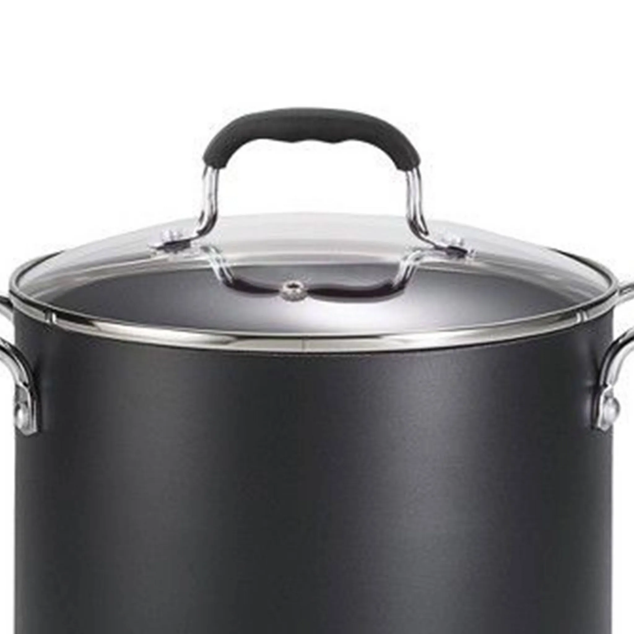 12qt Simply Cook Nonstick Stock Pot with Lid - Kaedas