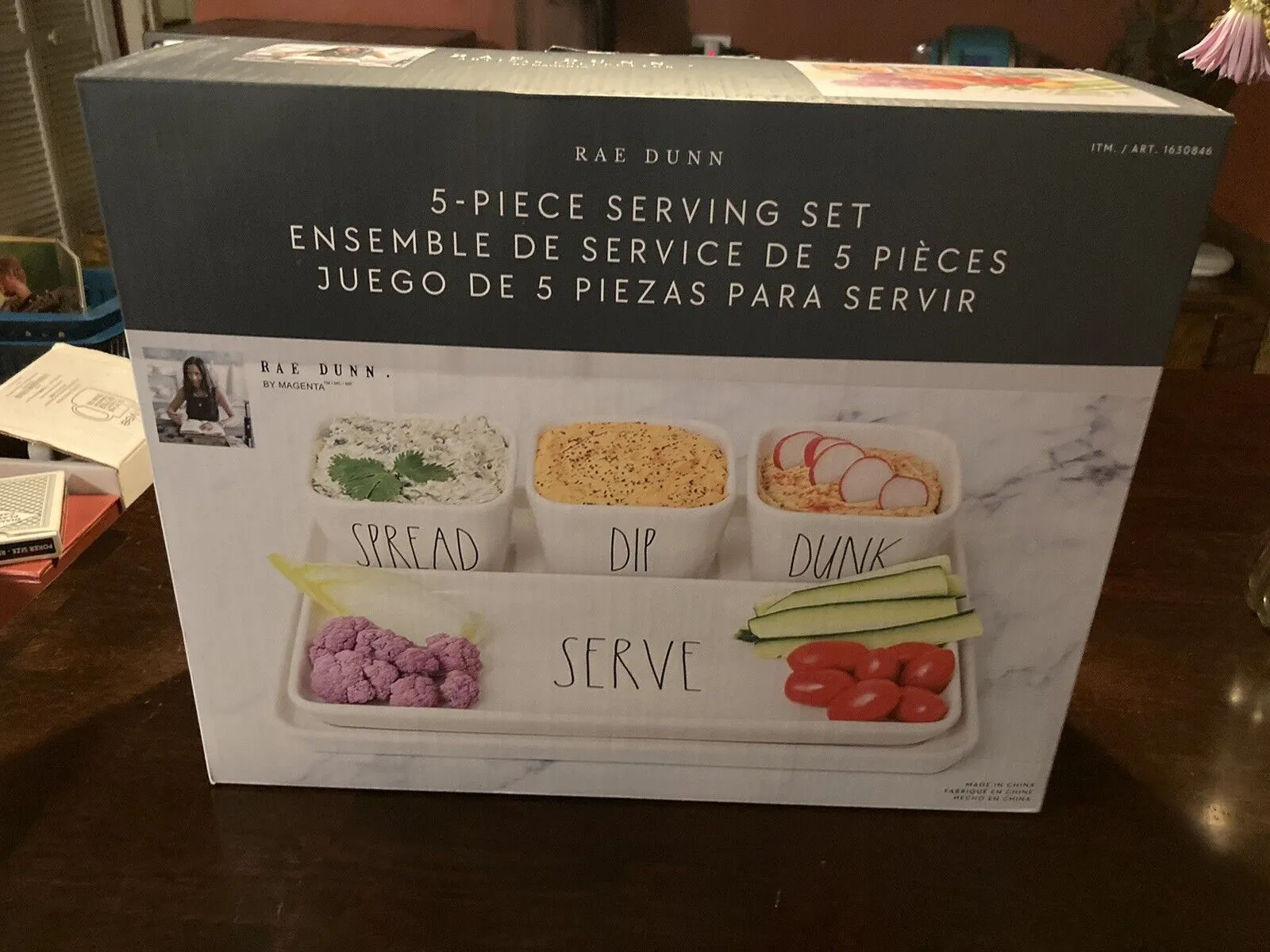 Rae Dunn 5-Piece Serve Set - Kaedas