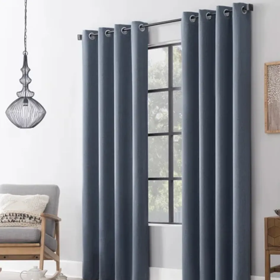 Room Darkening Grommet Curtains - 2-Pack - Kaedas