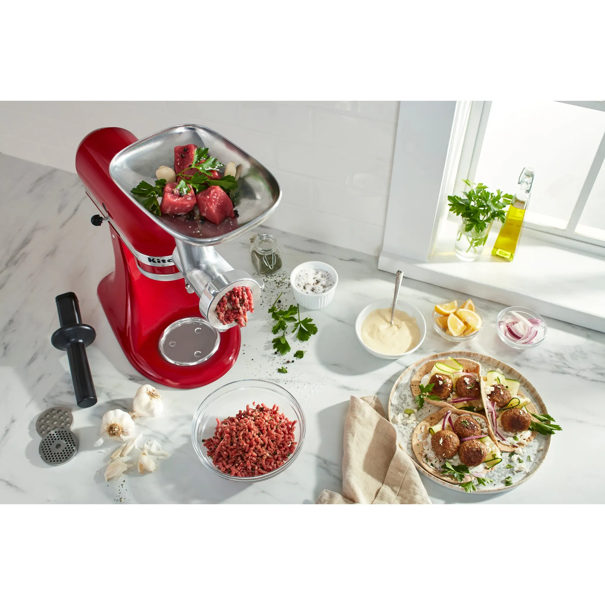 KitchenAid Metal Food Grinder Attachment - Kaedas