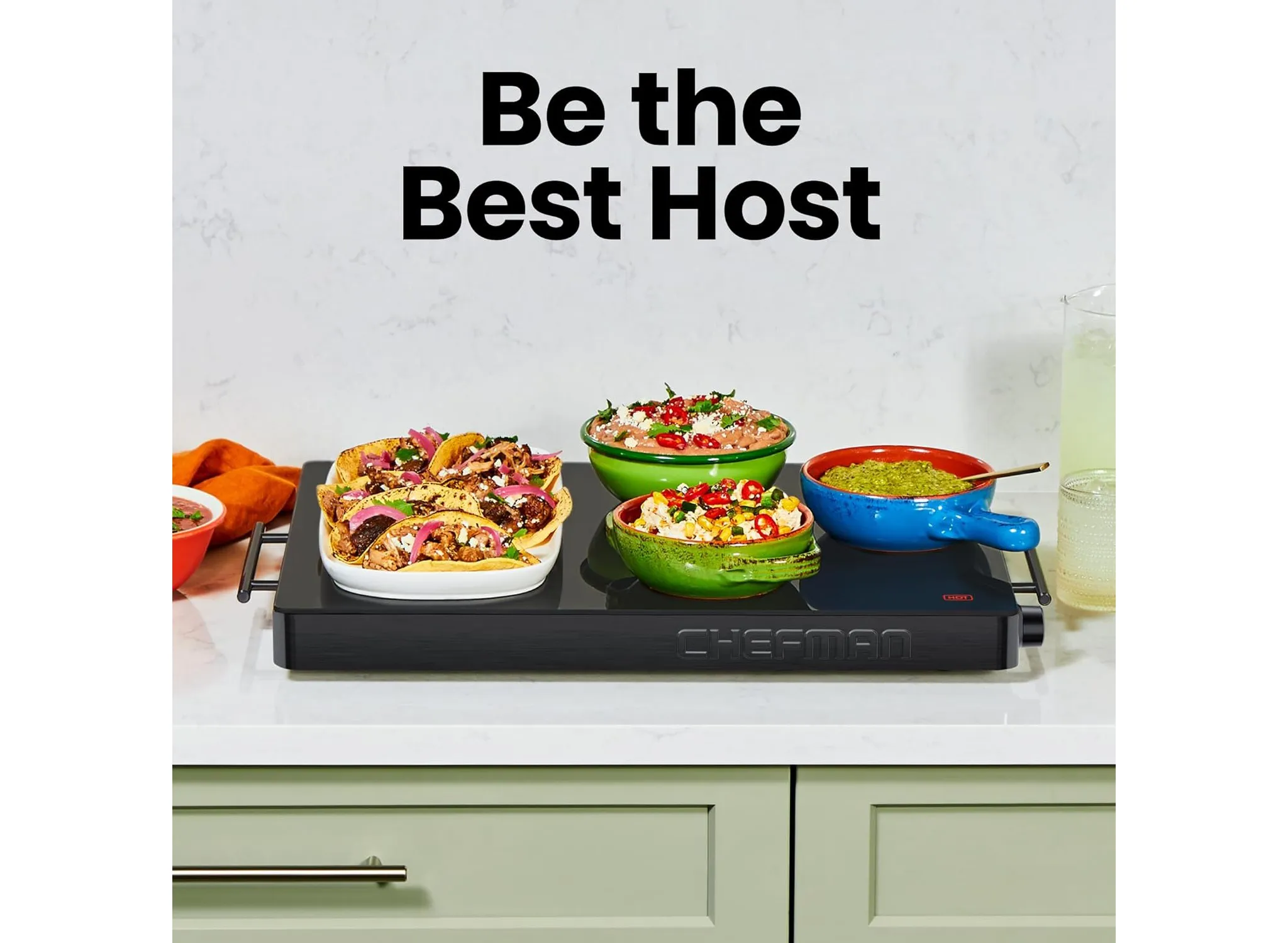 Electric Warming Tray – Black - Kaedas