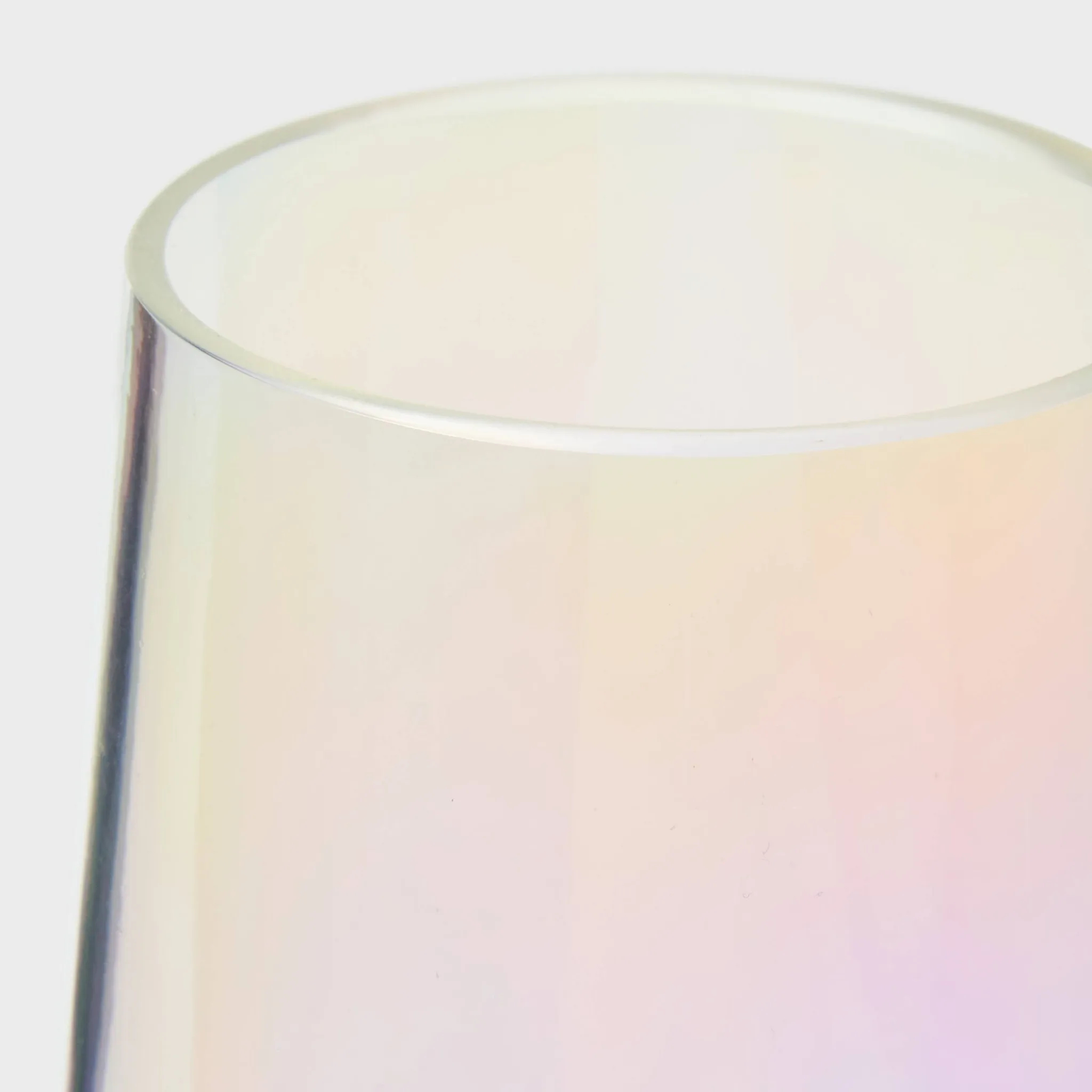 4pk 11 fl oz Stemless Champagne Iridiscent - Kaedas