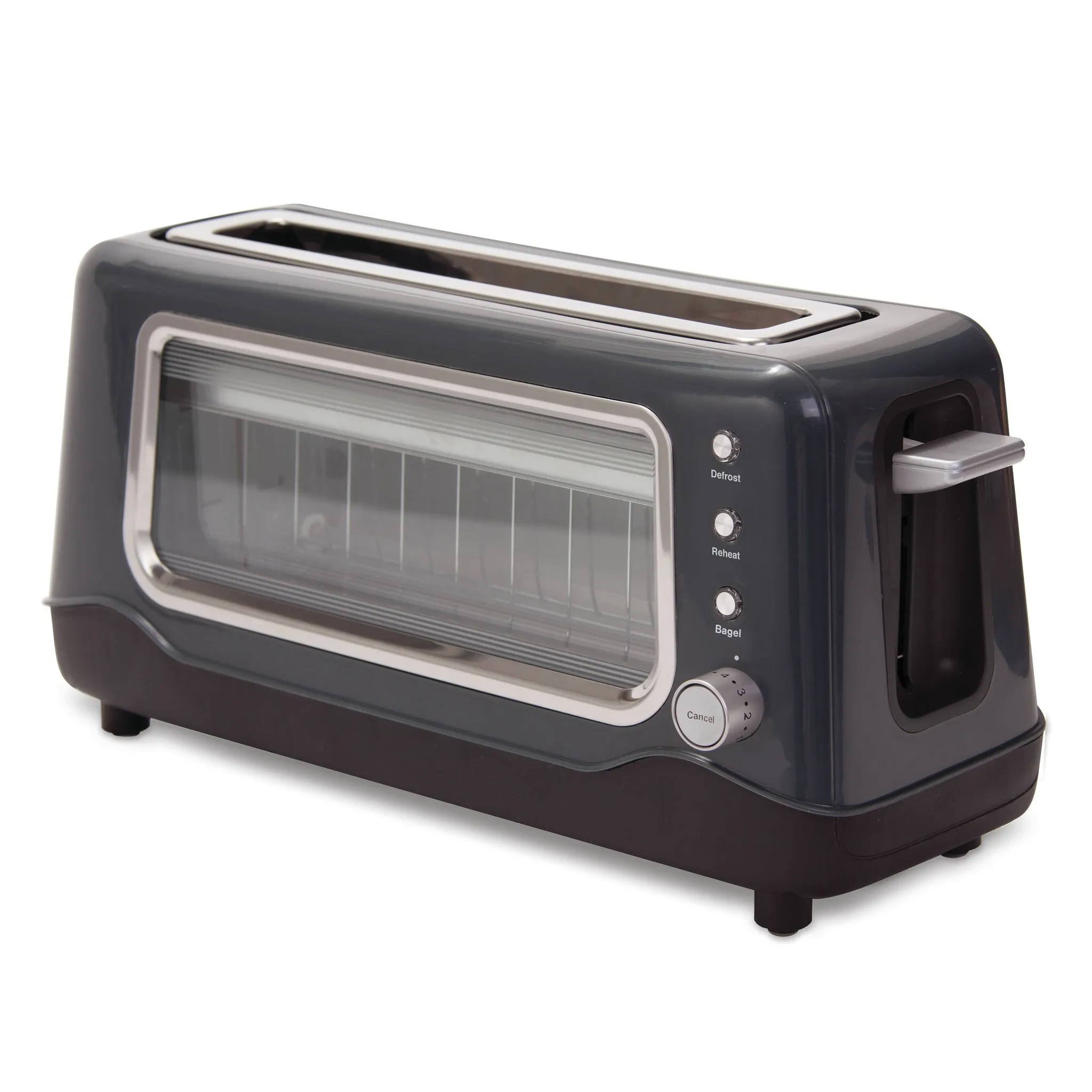 ClearView Long Slot Toaster, Aqua Green, 1100W - Kaedas
