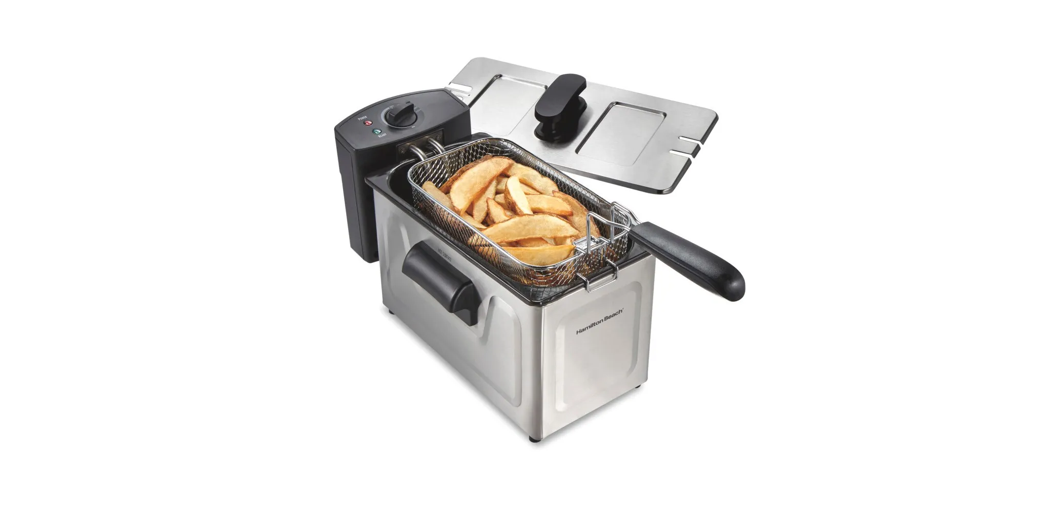 Hamilton Beach 3Qt Family-Size Electric Deep Fryer - Black - Kaedas