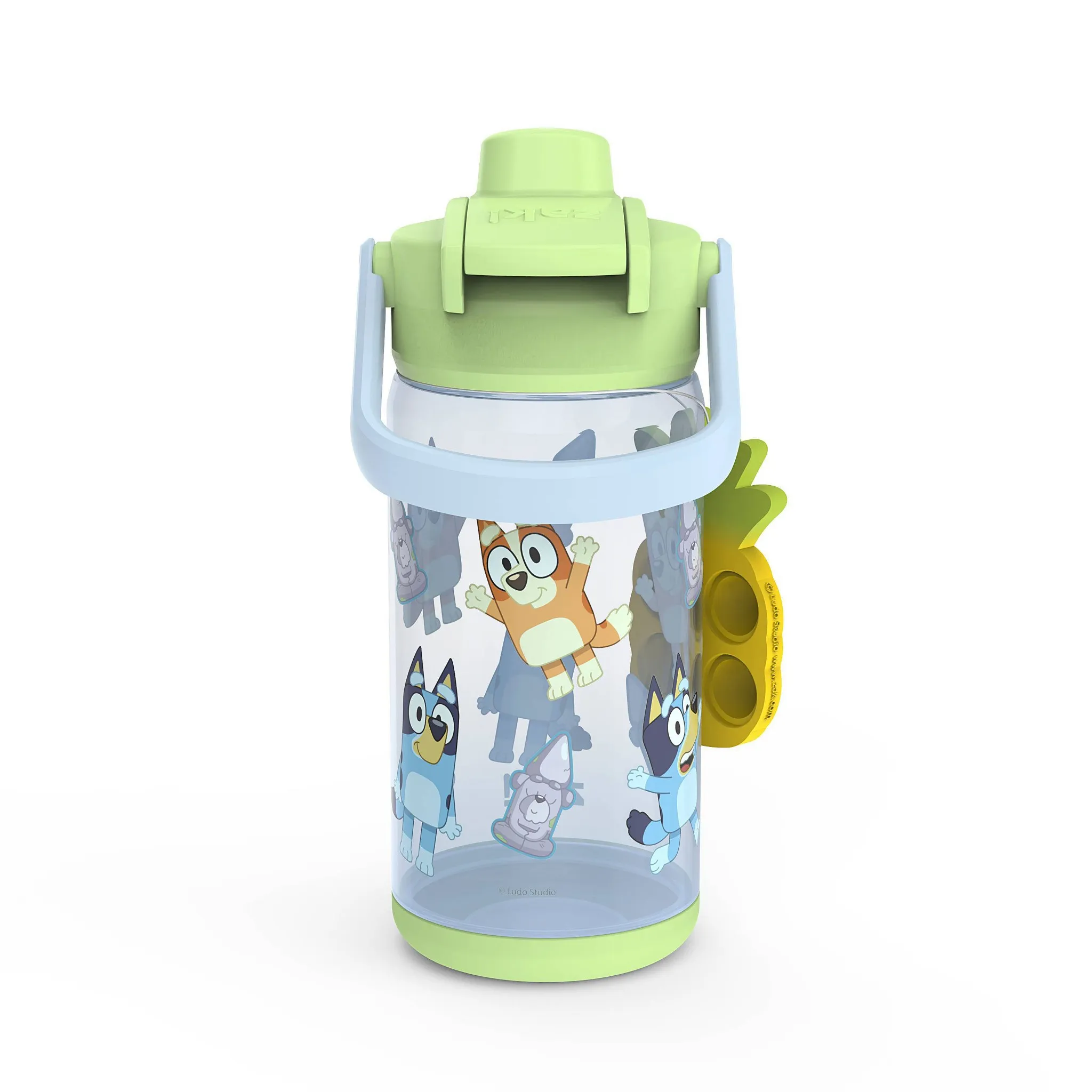 16 fl oz Straw Water Bottle - Blue - Kaedas