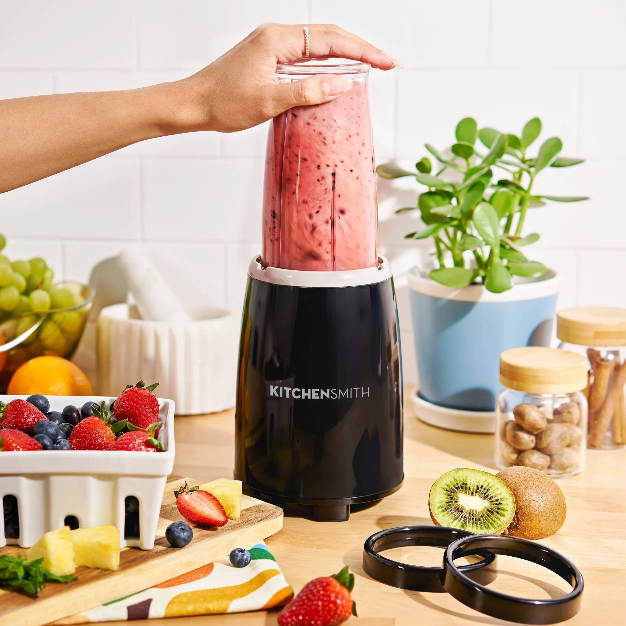 KitchenSmith by Bella 8pc Personal Blender System - Kaedas