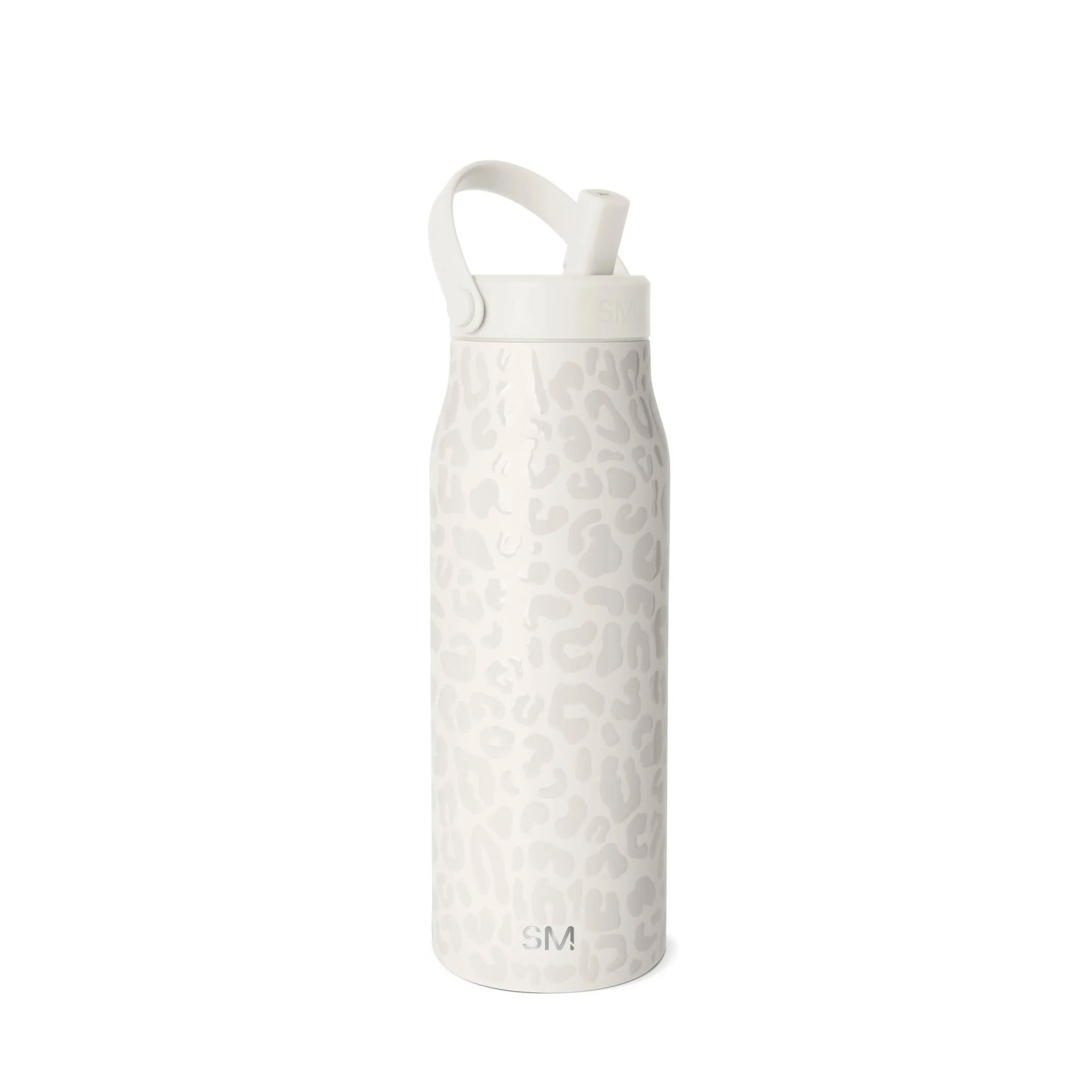 34oz Mesa Leopard Water Bottle Cream - Kaedas