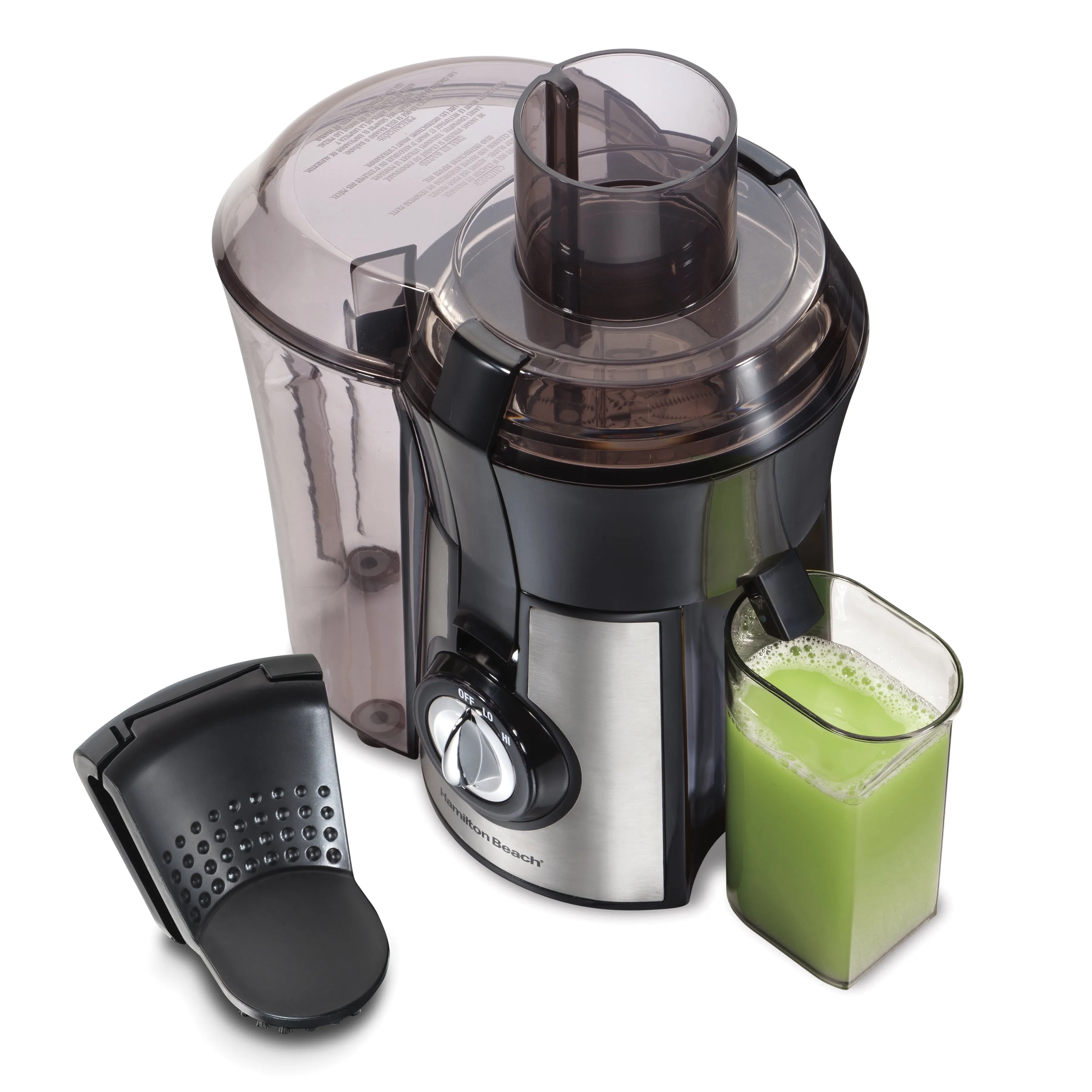 Easy Clean Juice Extractor 800 Watts- Black and Stainless - Kaedas